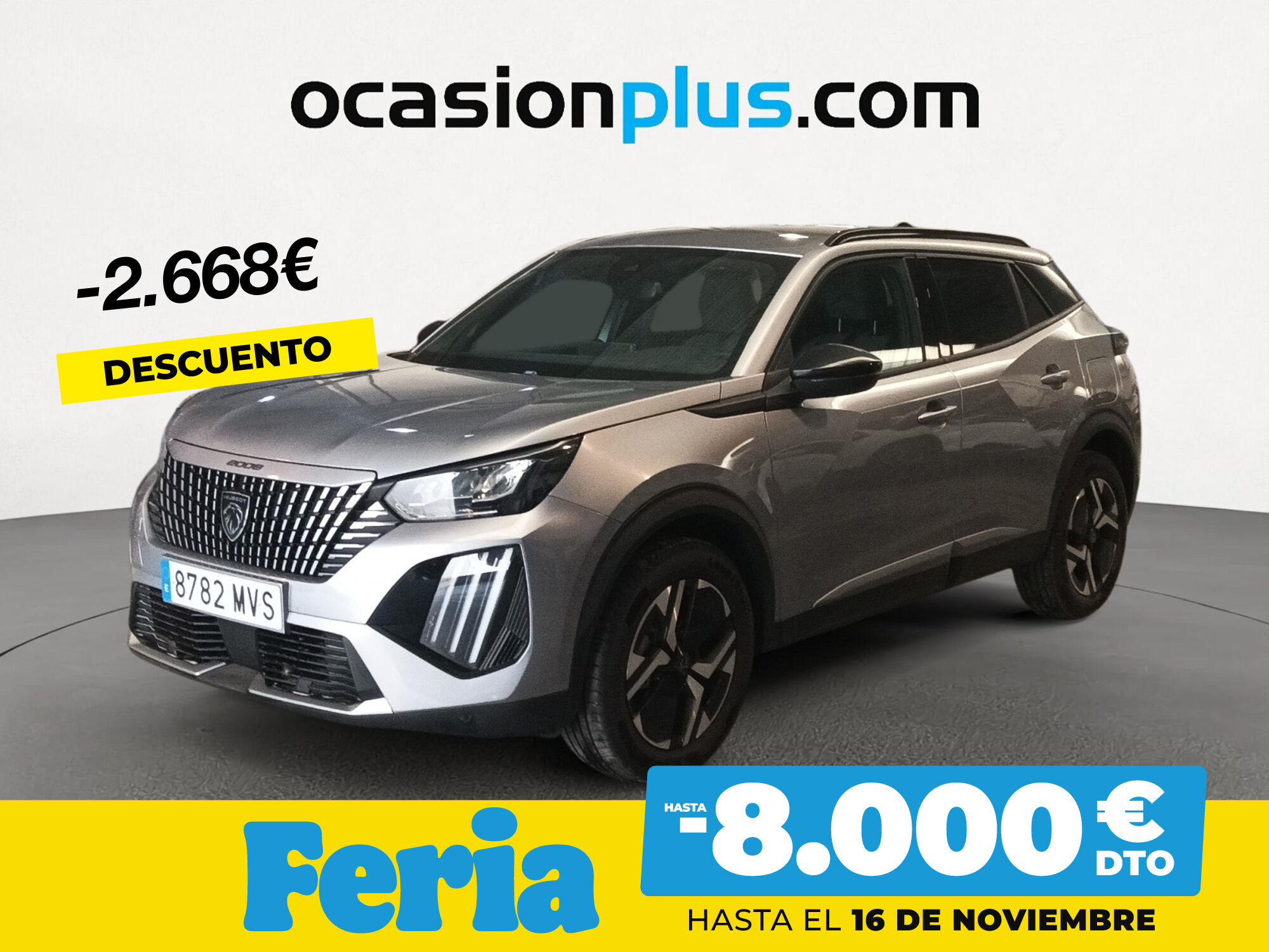 PEUGEOT 2008 (PureTech 130 S&S Allure EAT8 96 kW (130 CV)) en Madrid