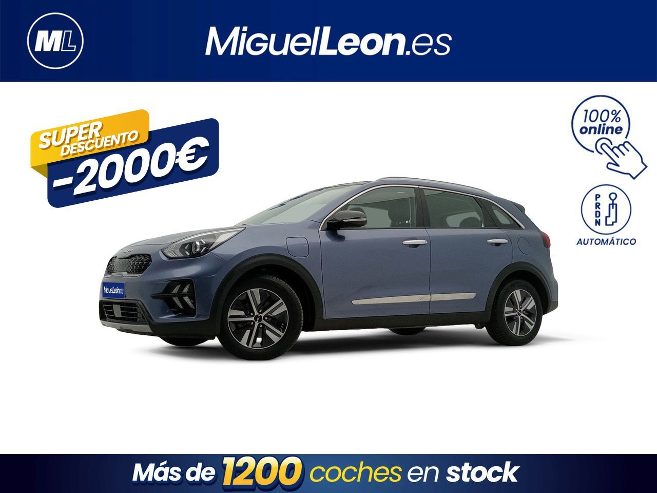 KIA Niro (1.6 GDi PHEV 104kW (141CV) Drive) en Palmas, Las
