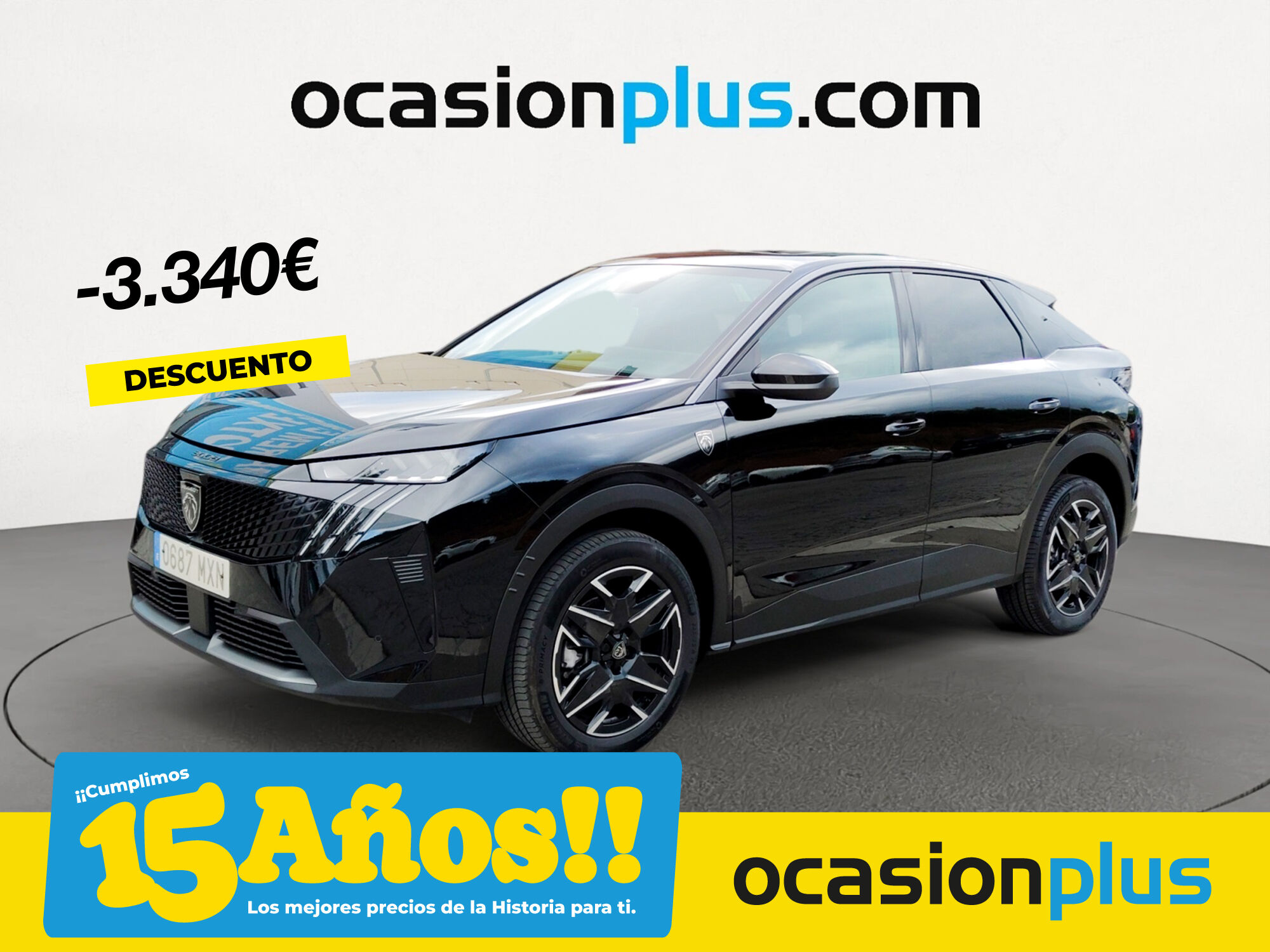 PEUGEOT 3008 (GT Hybrid eDCS6 100 kW (136 CV)) en Madrid