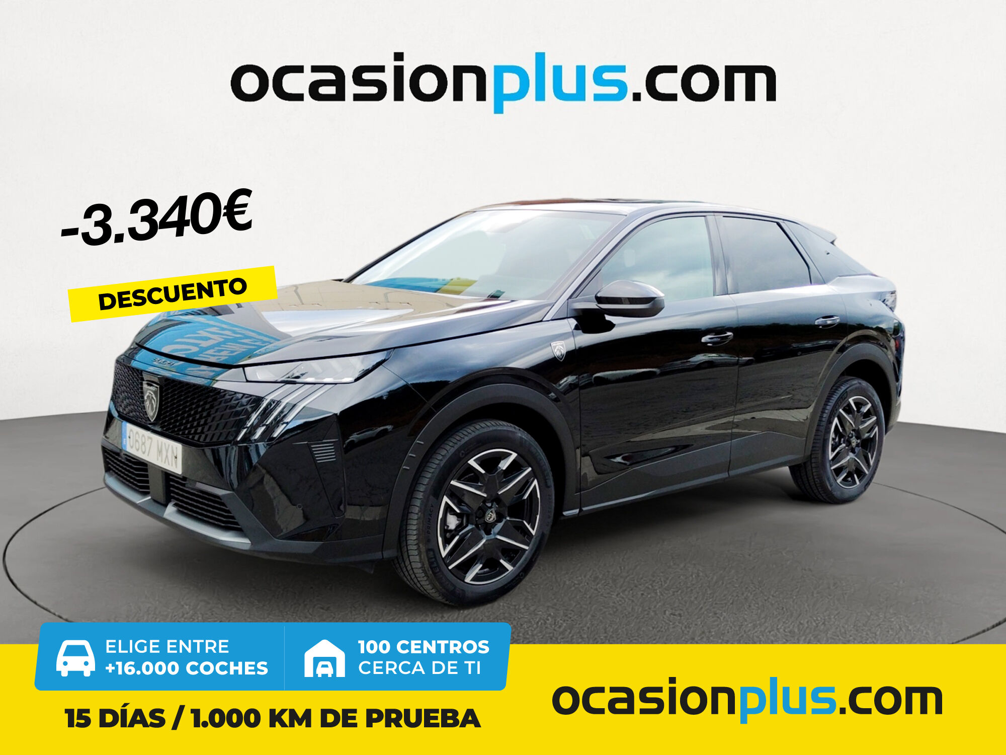 PEUGEOT 3008 (GT Hybrid eDCS6 100 kW (136 CV)) en Madrid