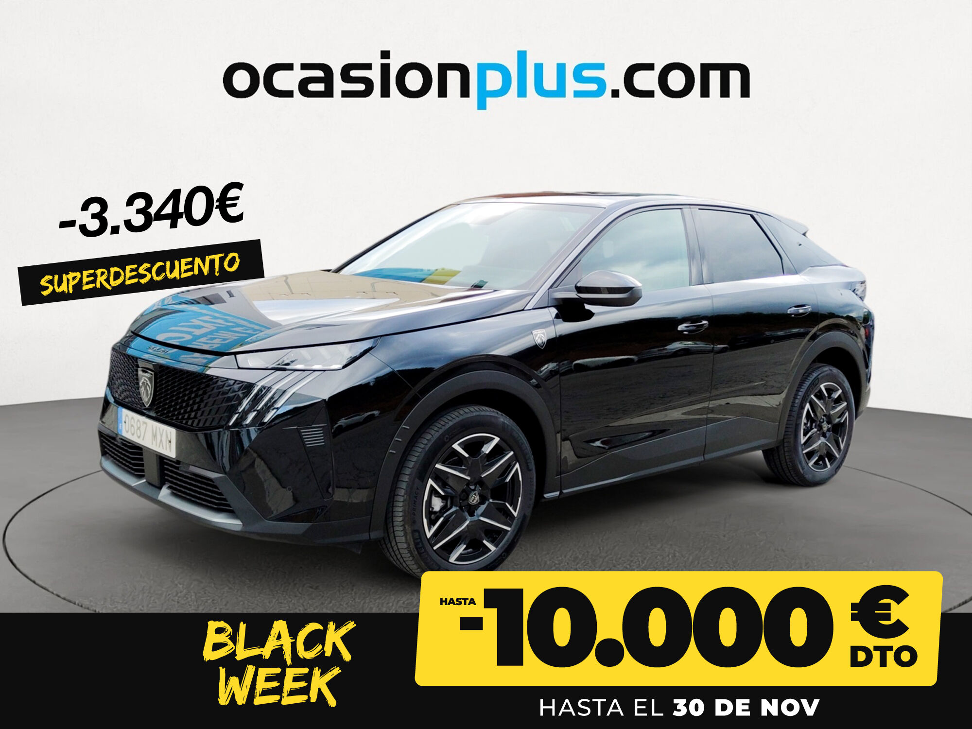 PEUGEOT 3008 (GT Hybrid eDCS6 100 kW (136 CV)) en Madrid