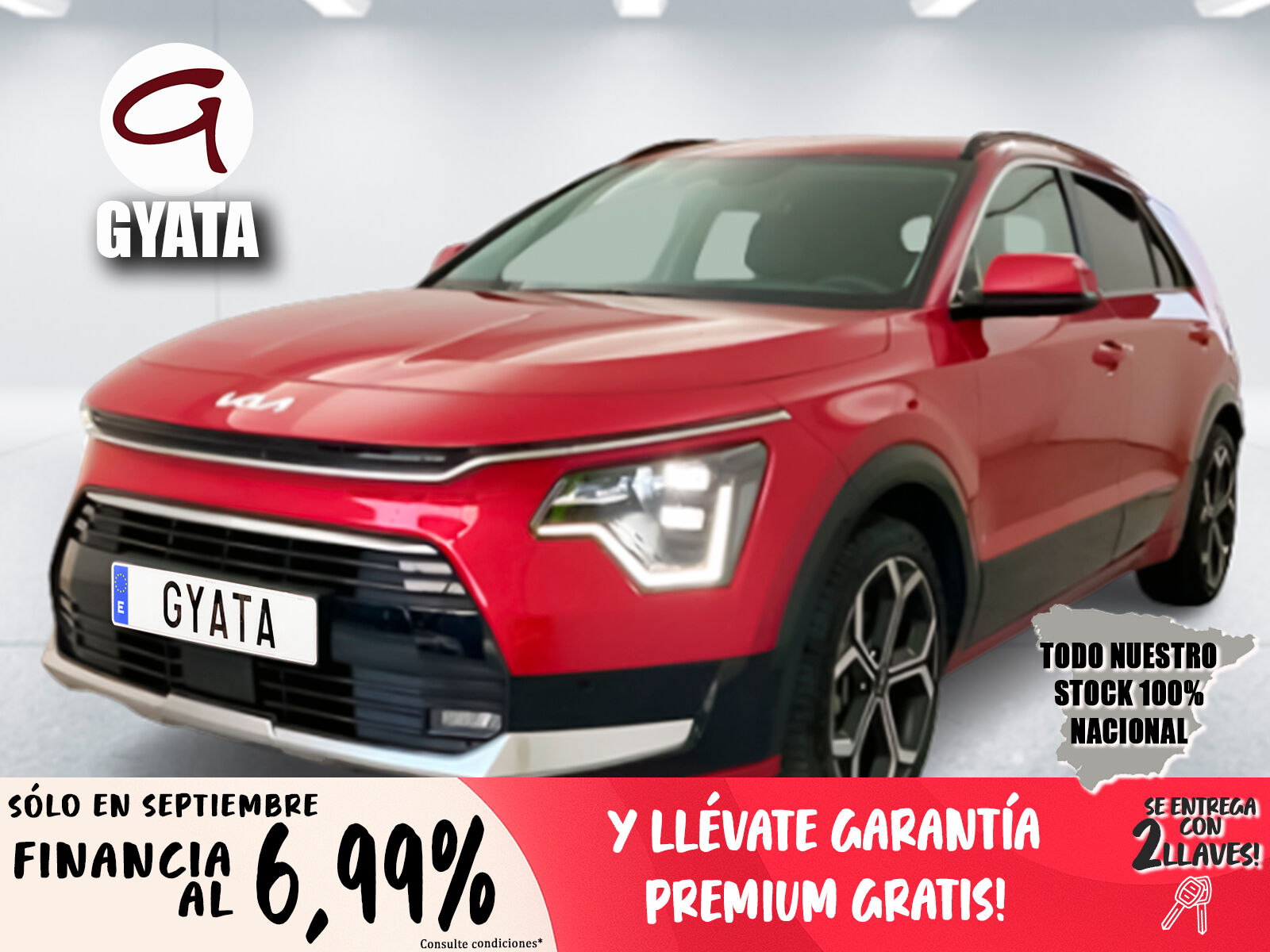 KIA Niro (1.6 GDi HEV Emotion 104 kW (141 CV)) en Madrid