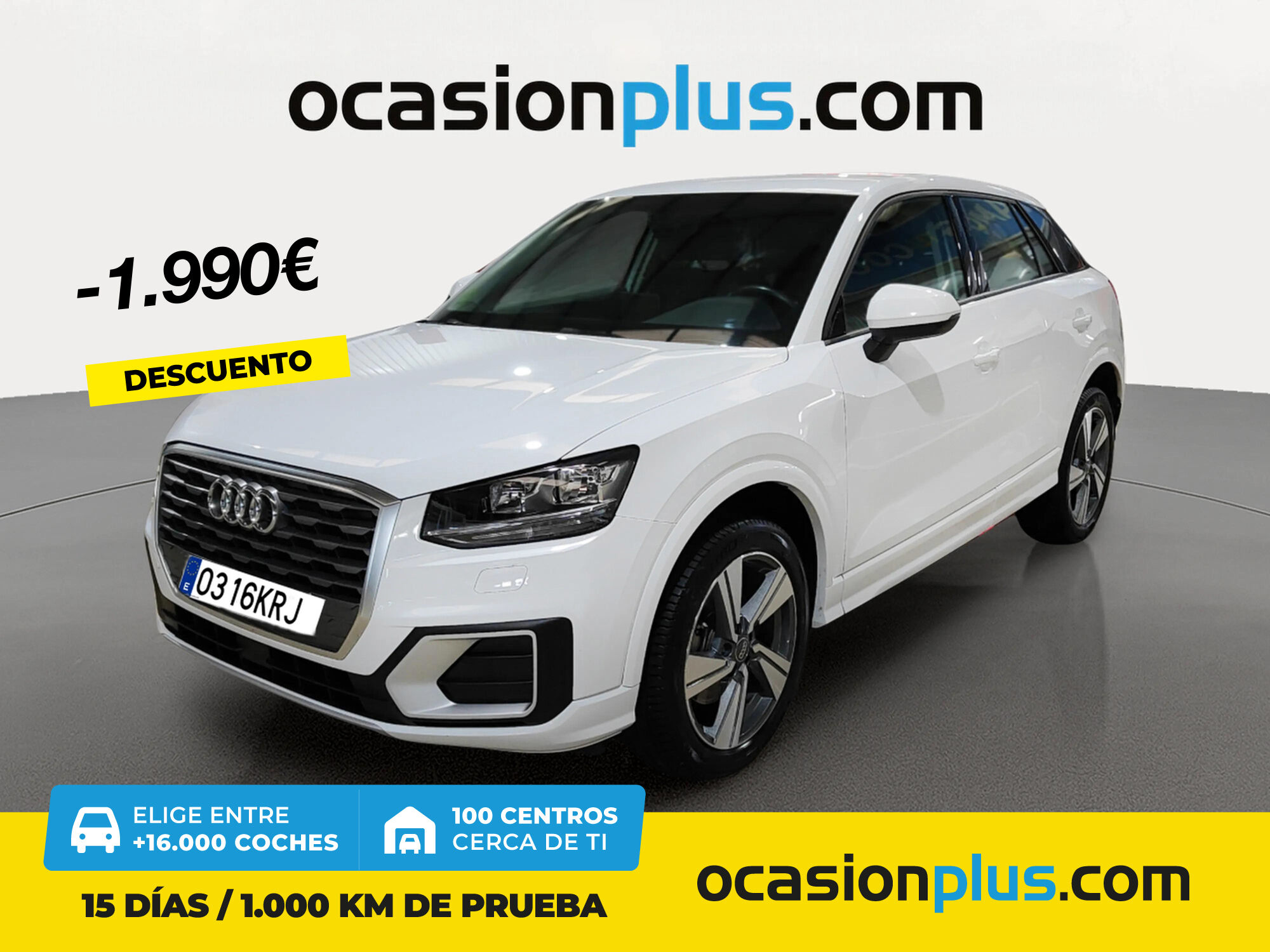 AUDI Q2 (sport edition 1.0 TFSI ultra 85 kW (116 CV)) en Madrid