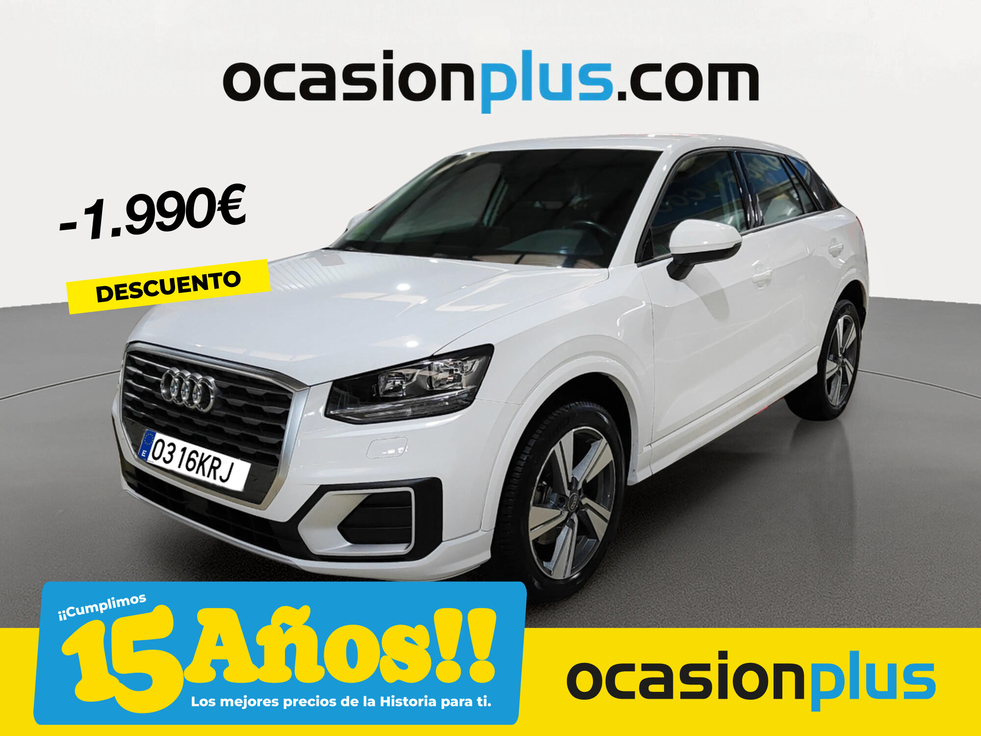 AUDI Q2 (sport edition 1.0 TFSI ultra 85 kW (116 CV)) en Madrid