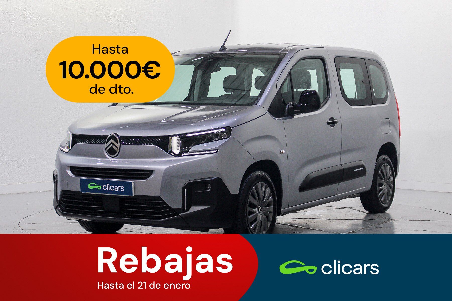 CITROEN Berlingo (Berlingo BlueHDi S&S Talla M Plus 100) en Madrid