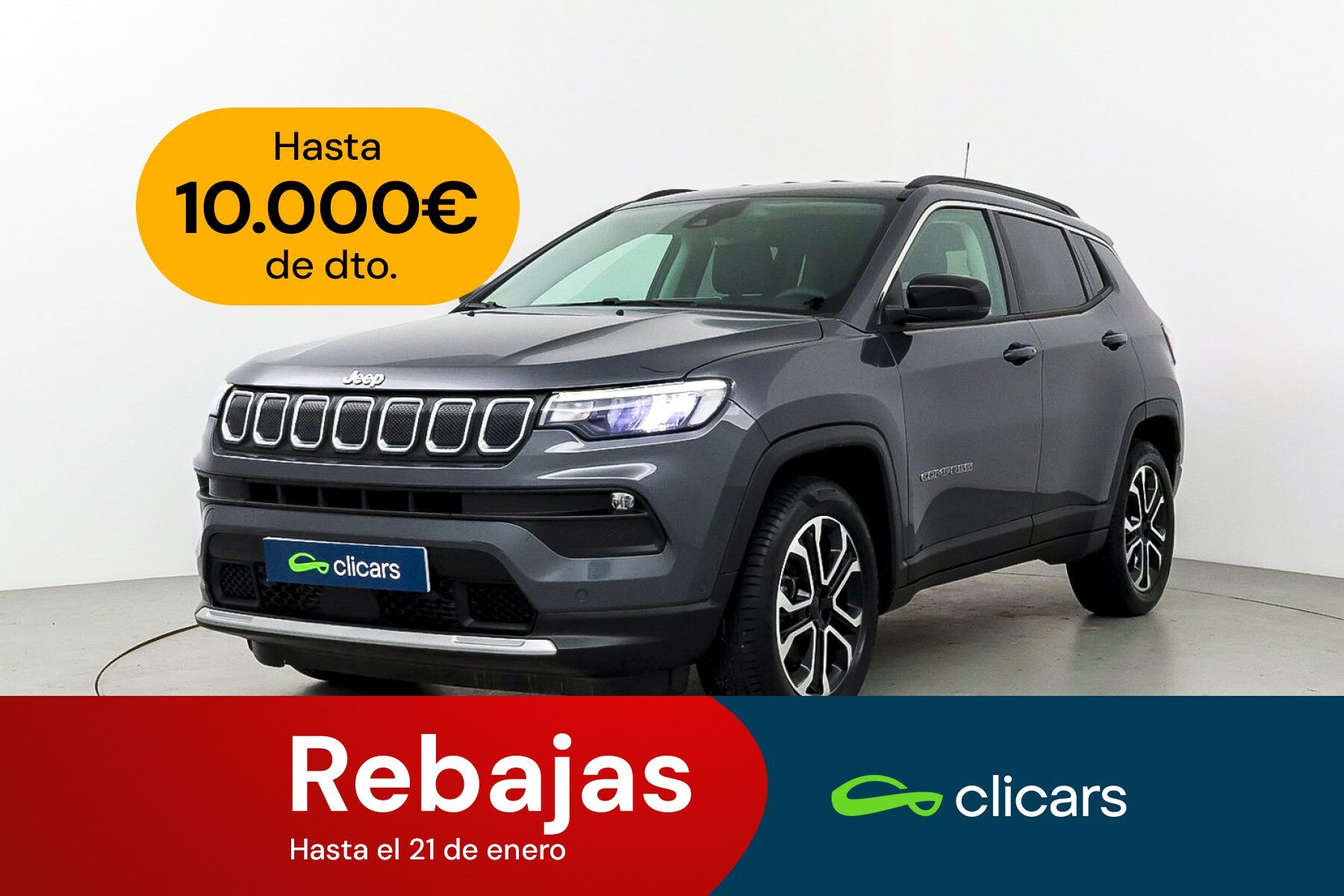 JEEP Compass (Compass 1.6 Mjt Limited FWD) en Madrid