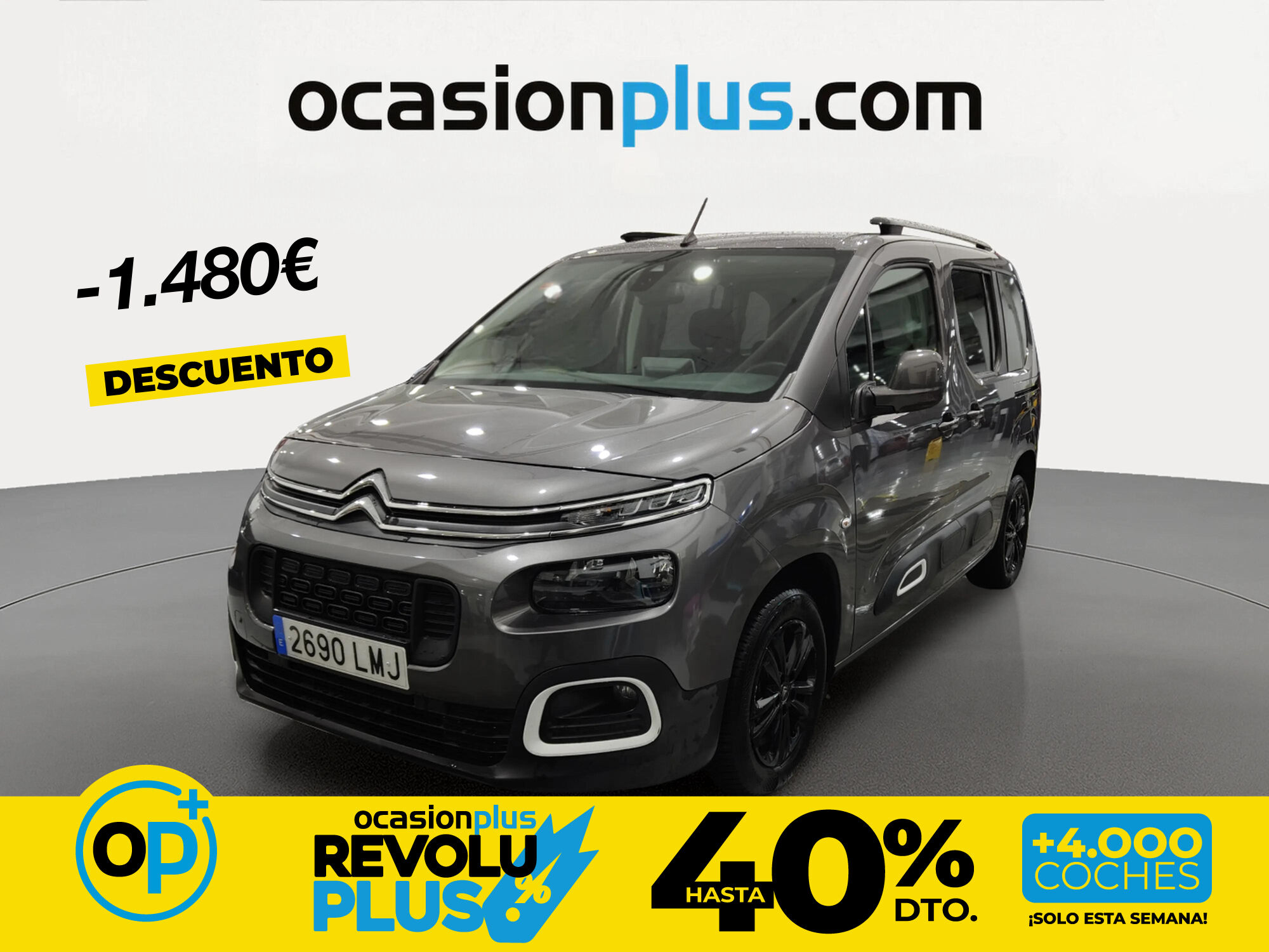 Foto del CITROEN Berlingo BlueHDi S&S Talla M Feel Pack 100