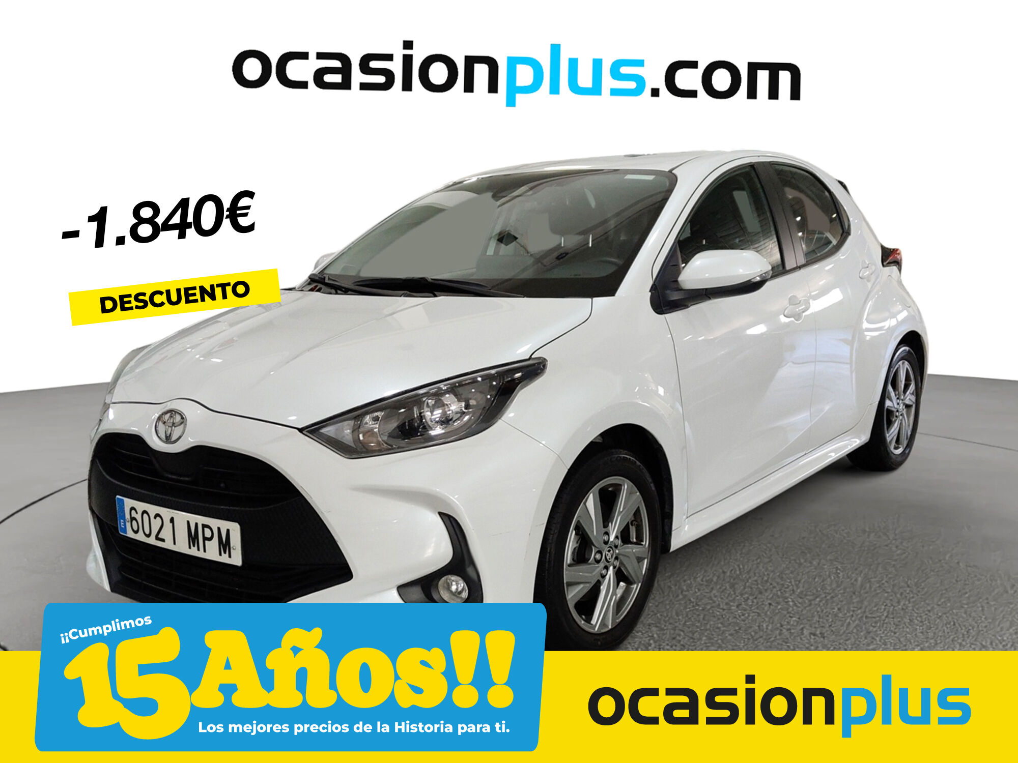 TOYOTA Yaris (120H Active Plus 85 kW (116 CV)) en Madrid