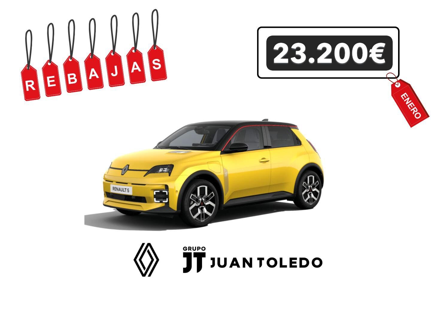 RENAULT R5 (150 CV autonomia comfort Techno) en Palmas, Las