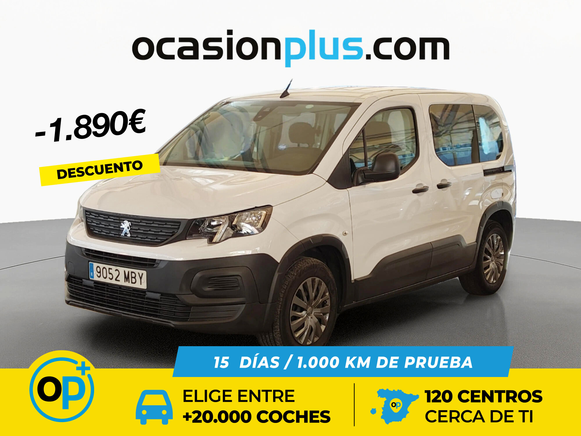 PEUGEOT Rifter (BlueHDi 100 Active Pack Standard 73 kW (100 CV)) en Madrid