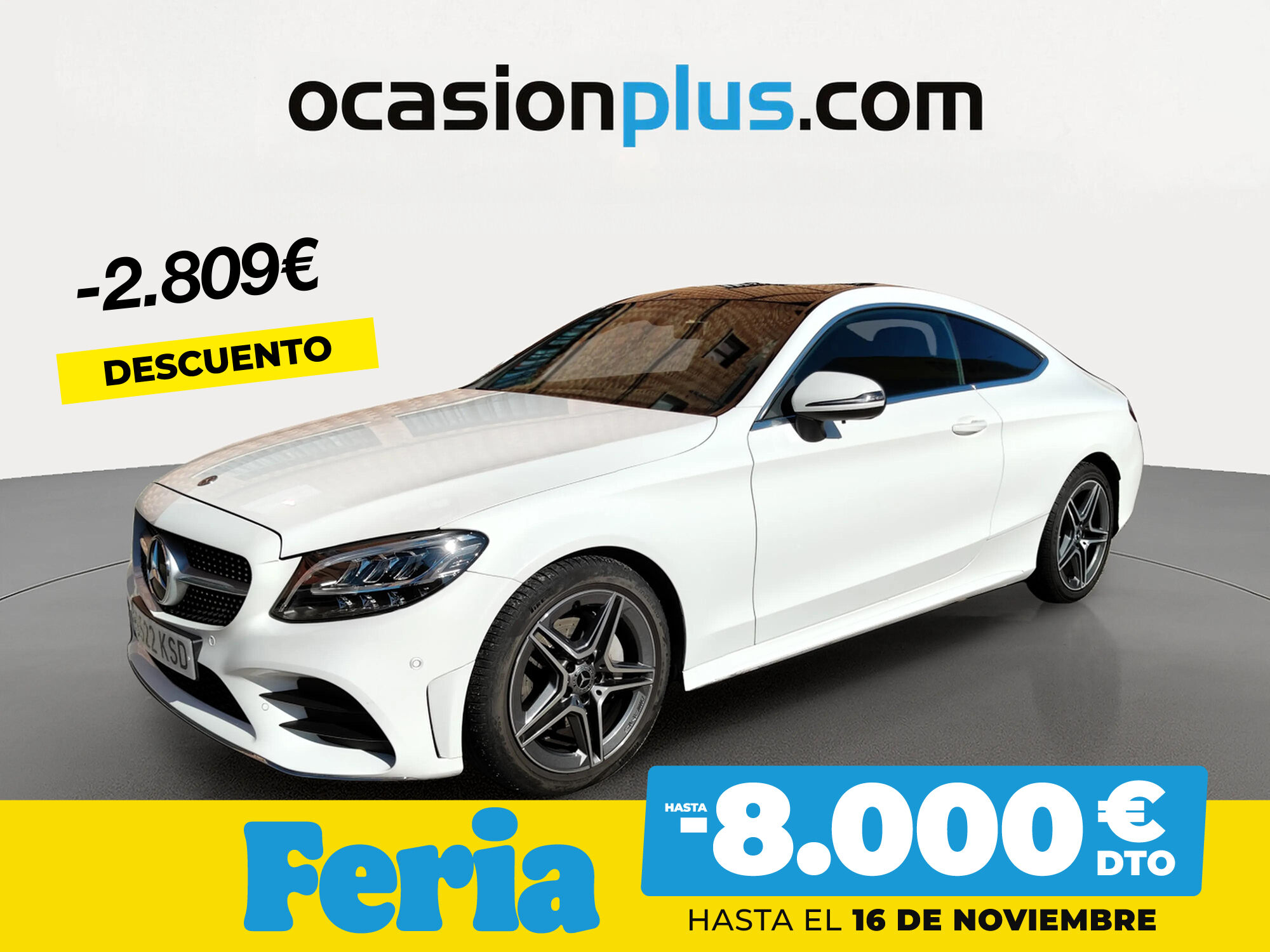 MERCEDES Clase C (Coupe 220 d 143 kW (194 CV)) en Madrid