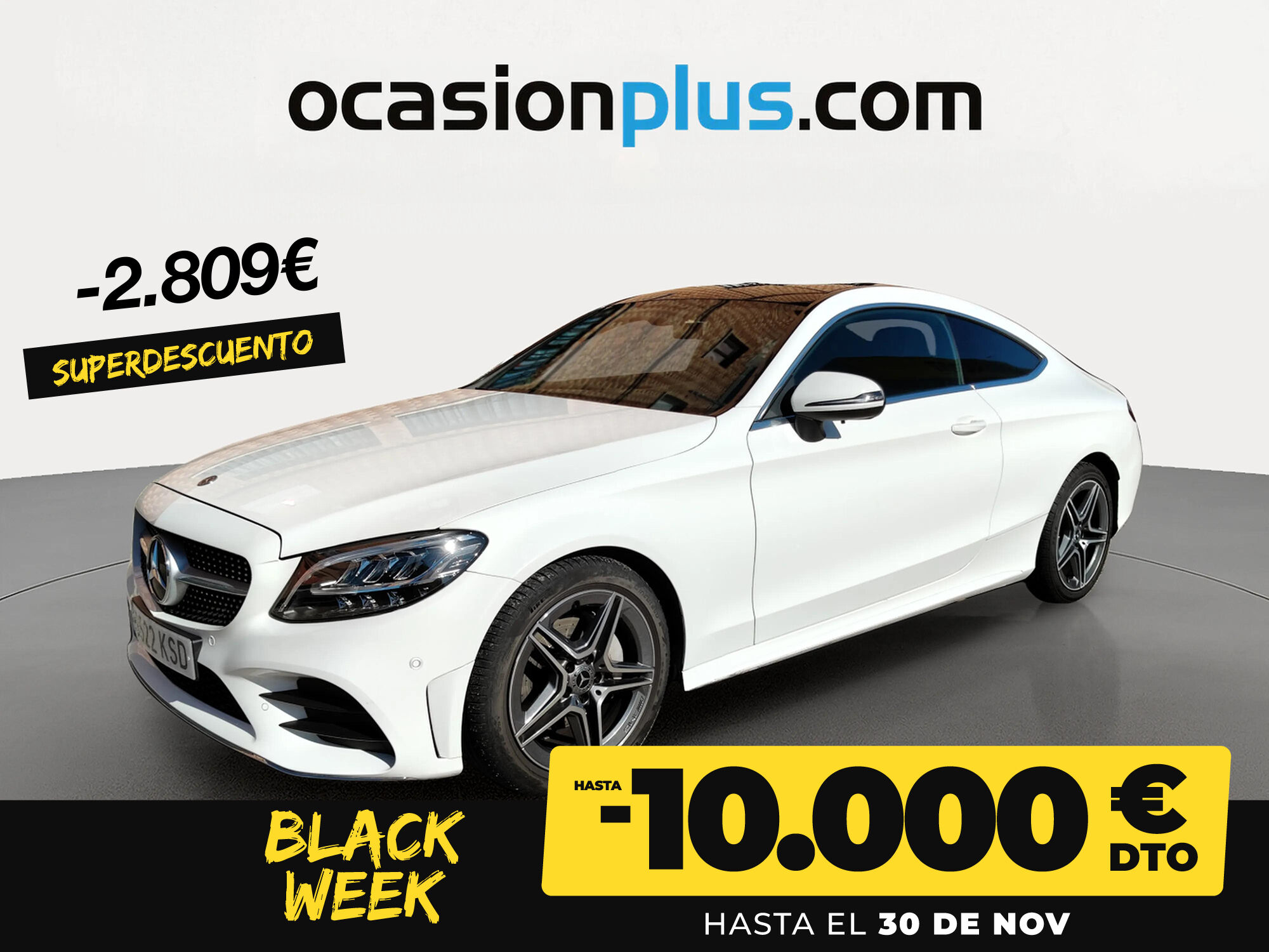MERCEDES Clase C (Coupe 220 d 143 kW (194 CV)) en Madrid