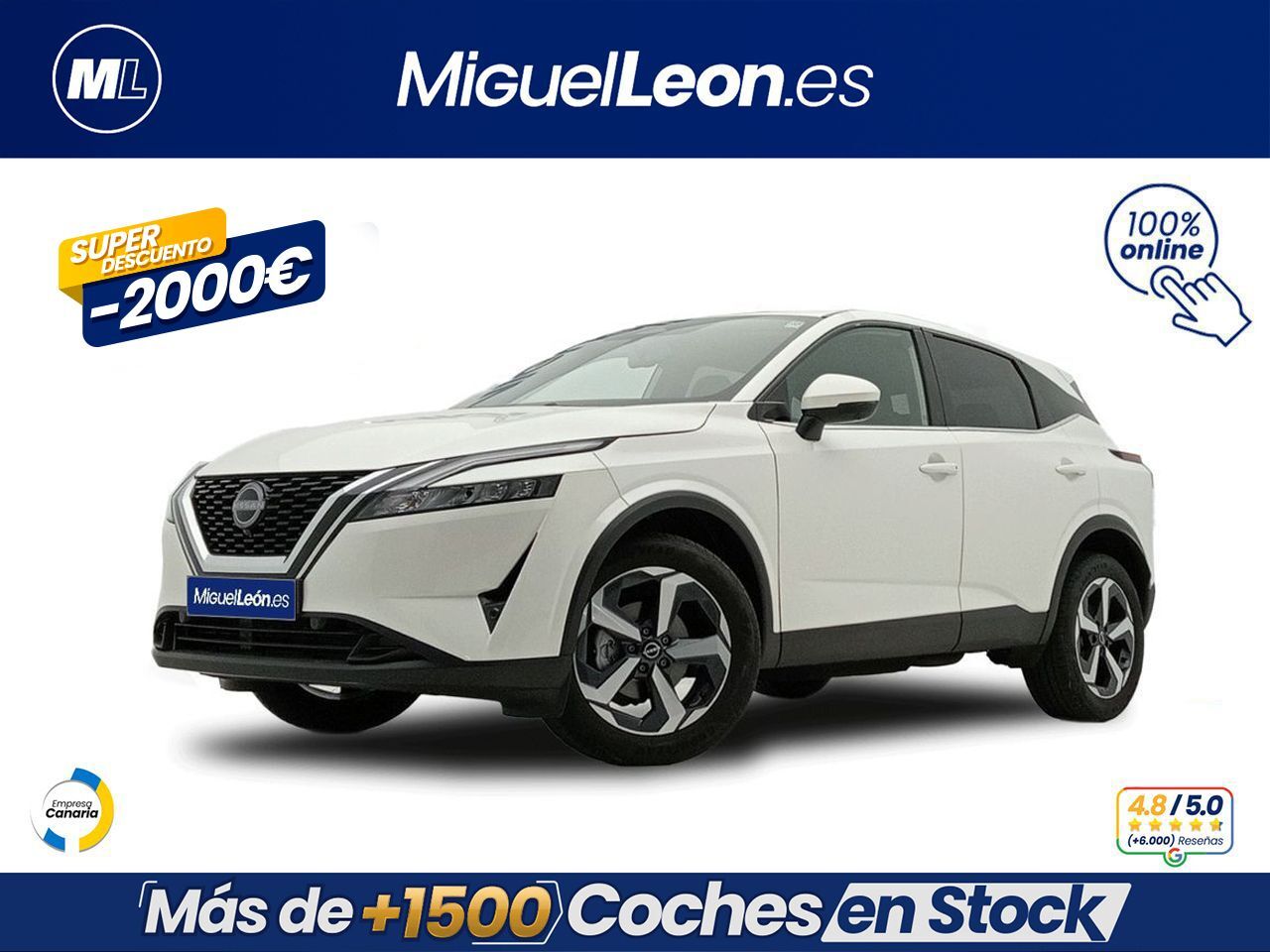 NISSAN Qashqai (DIG-T 103kW N-Connecta) en Palmas, Las