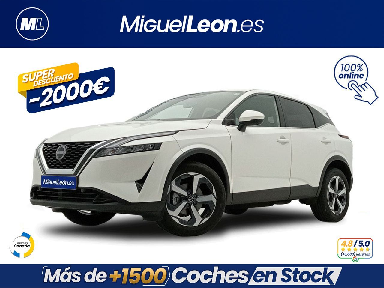 NISSAN Qashqai (DIG-T 103kW N-Connecta) en Palmas, Las