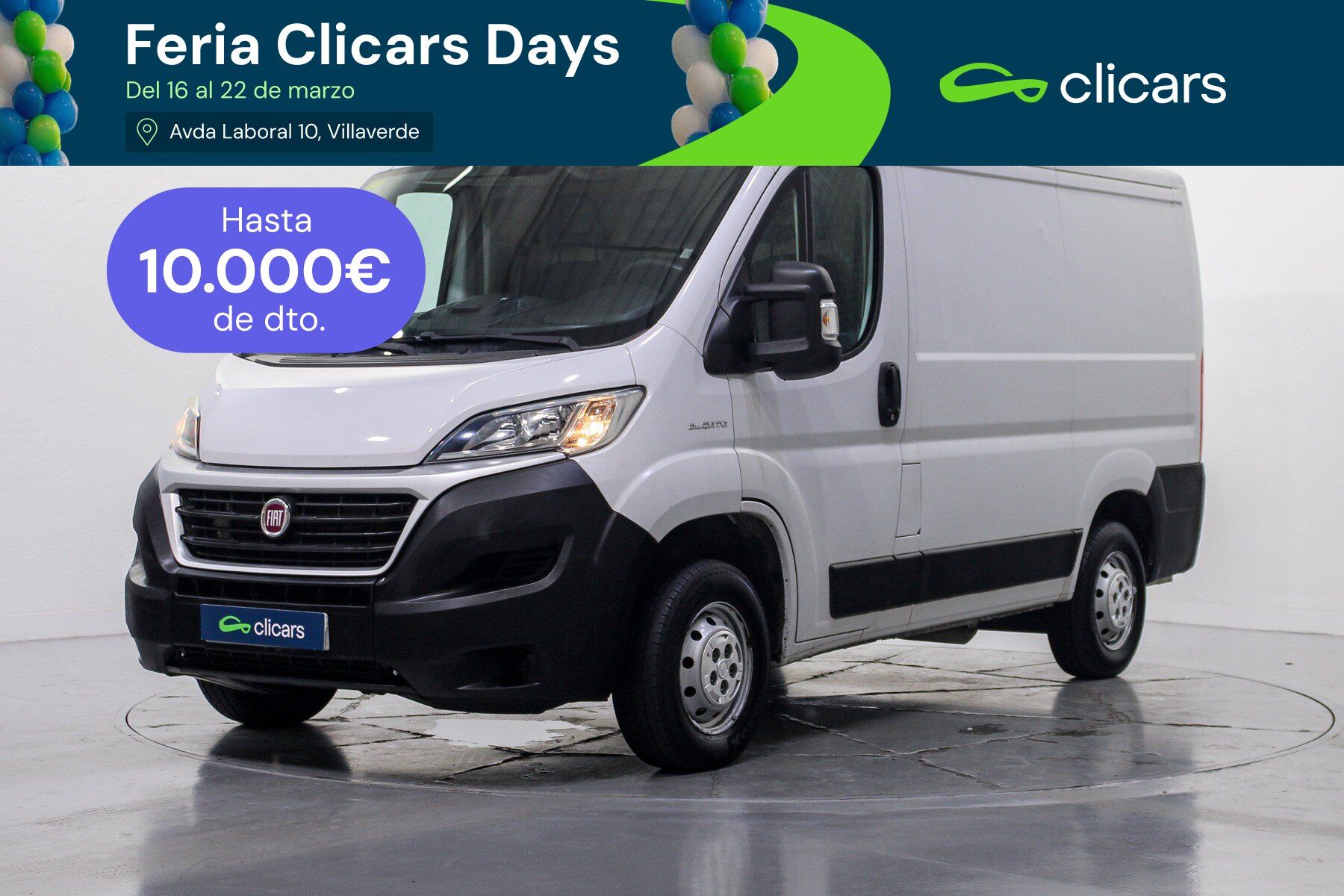 Foto del FIAT Ducato Fg. 33 2.0Mjt LPEGR Corto 85kW