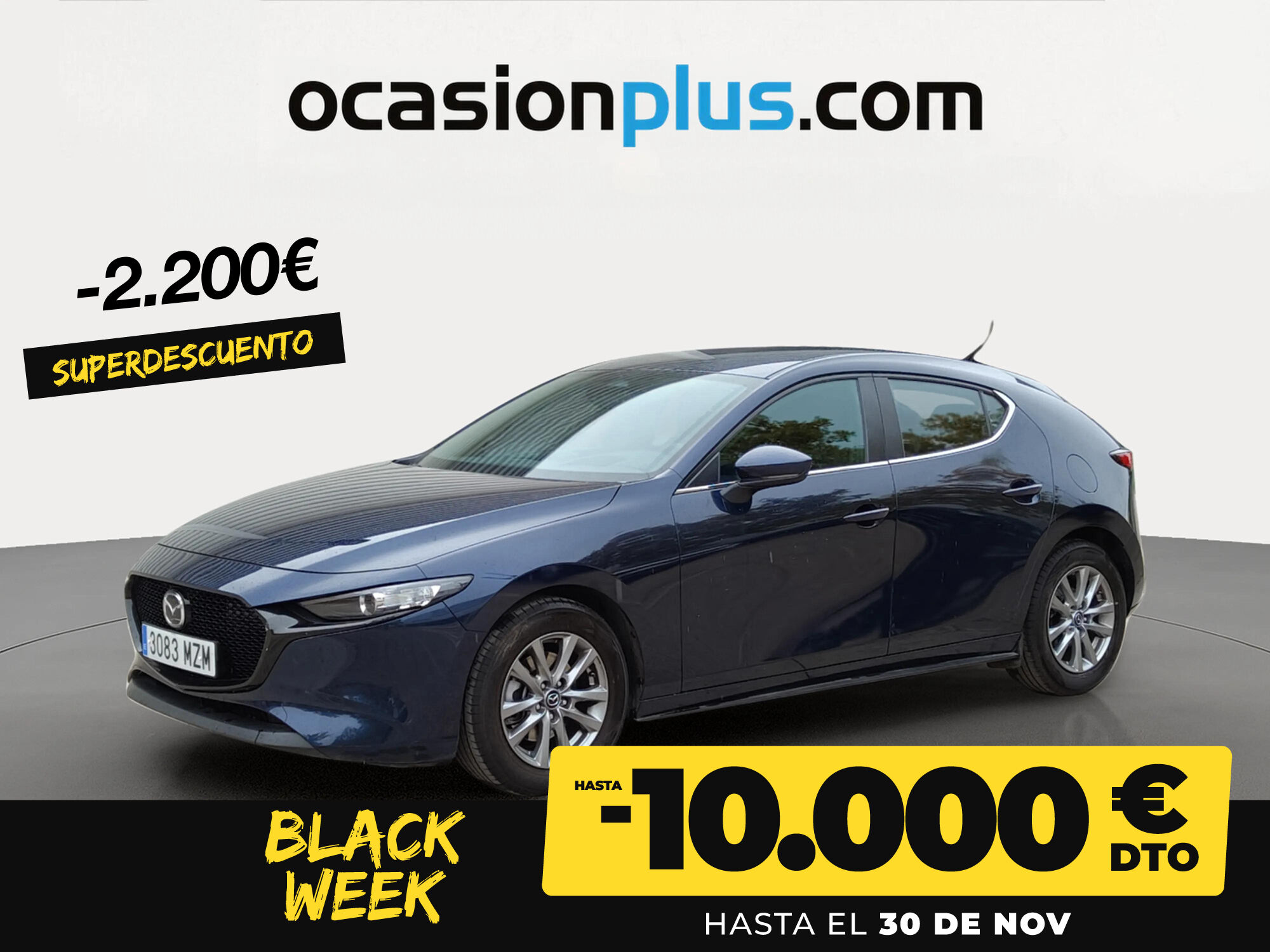 MAZDA Mazda3 (2.5L E-SKY G MHEV Prime-line 103 kW (140 CV)) en Madrid