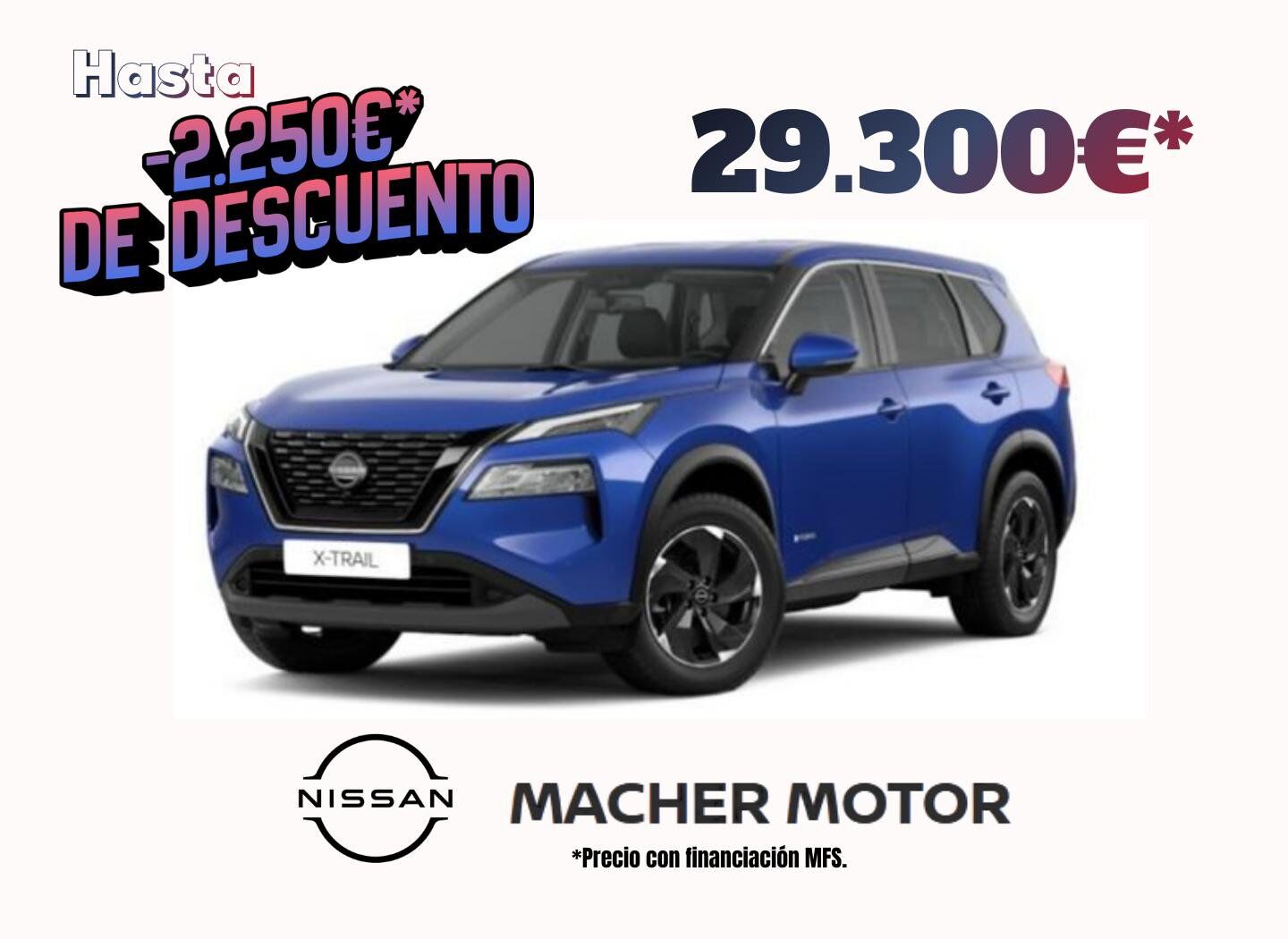 NISSAN X-Trail (1.5 e-POWER 204cv 4x2 A/T Acenta 5pl) en Palmas, Las
