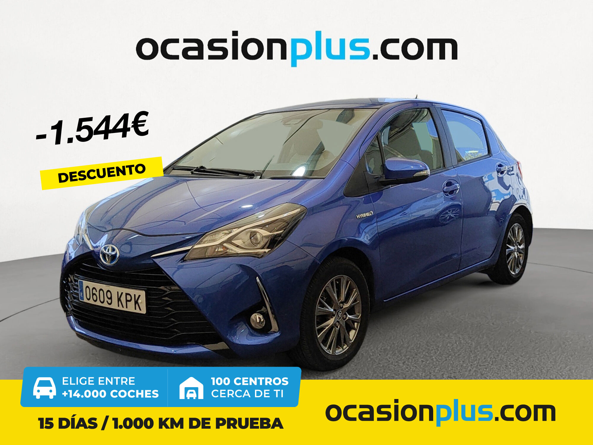 TOYOTA Yaris (1.5 Hybrid Active 74 kW (100 CV)) en Madrid