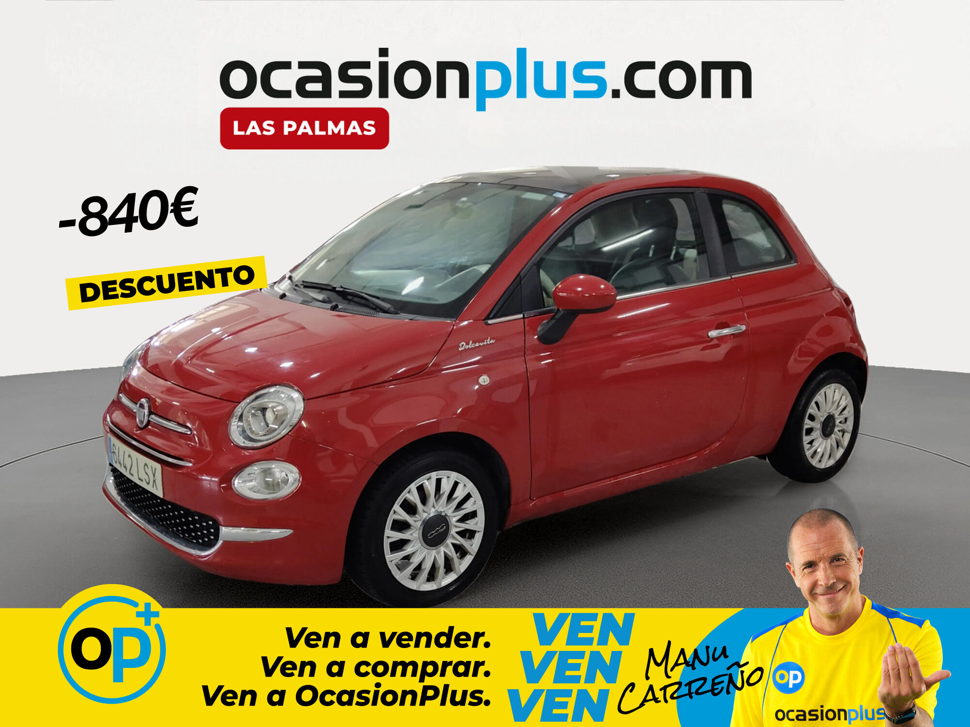 Foto del FIAT 500 1.0 Hybrid Dolcevita 52kW