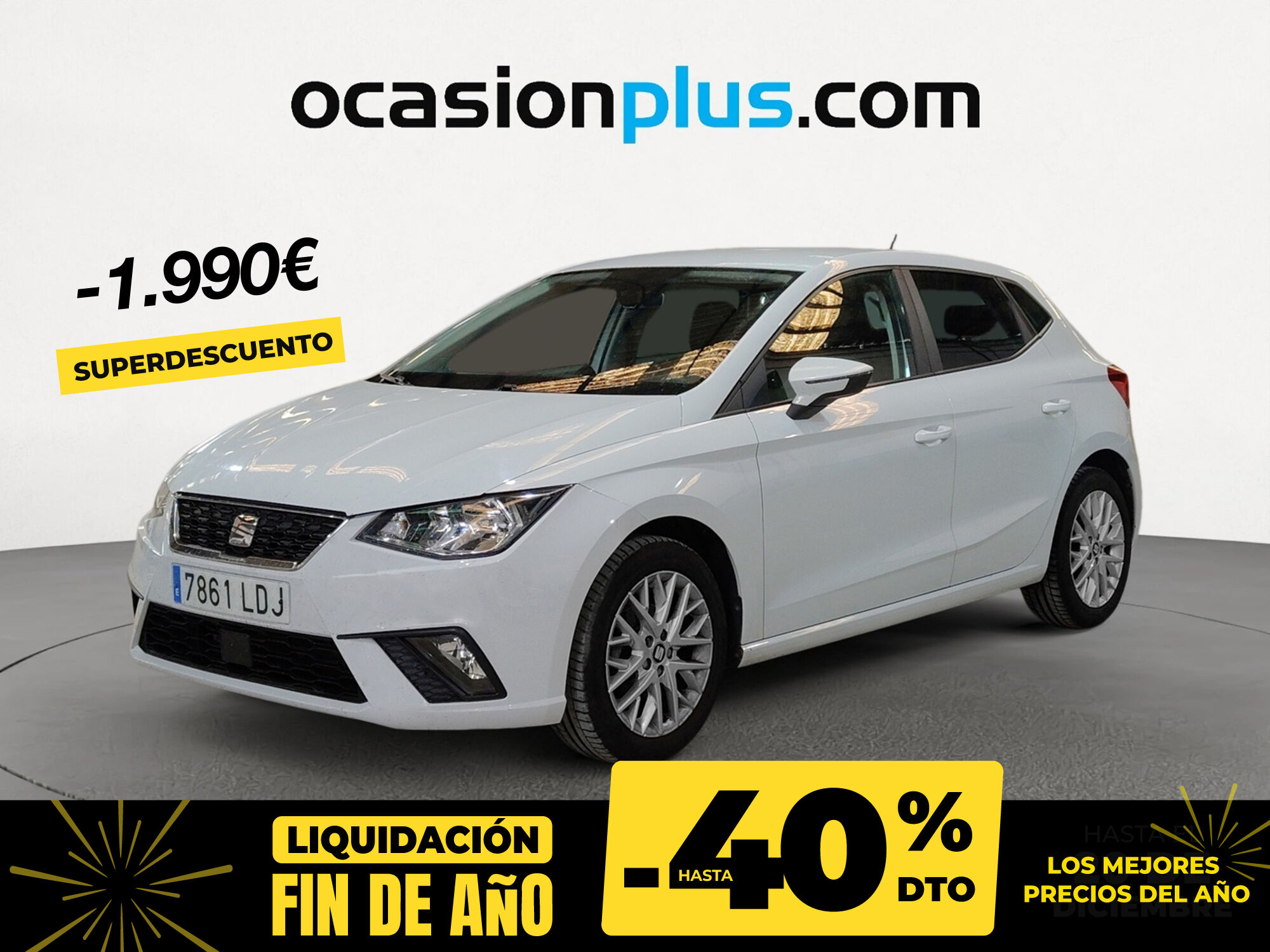 SEAT Ibiza (1.0 MPI Style 59 kW (80 CV)) en Madrid