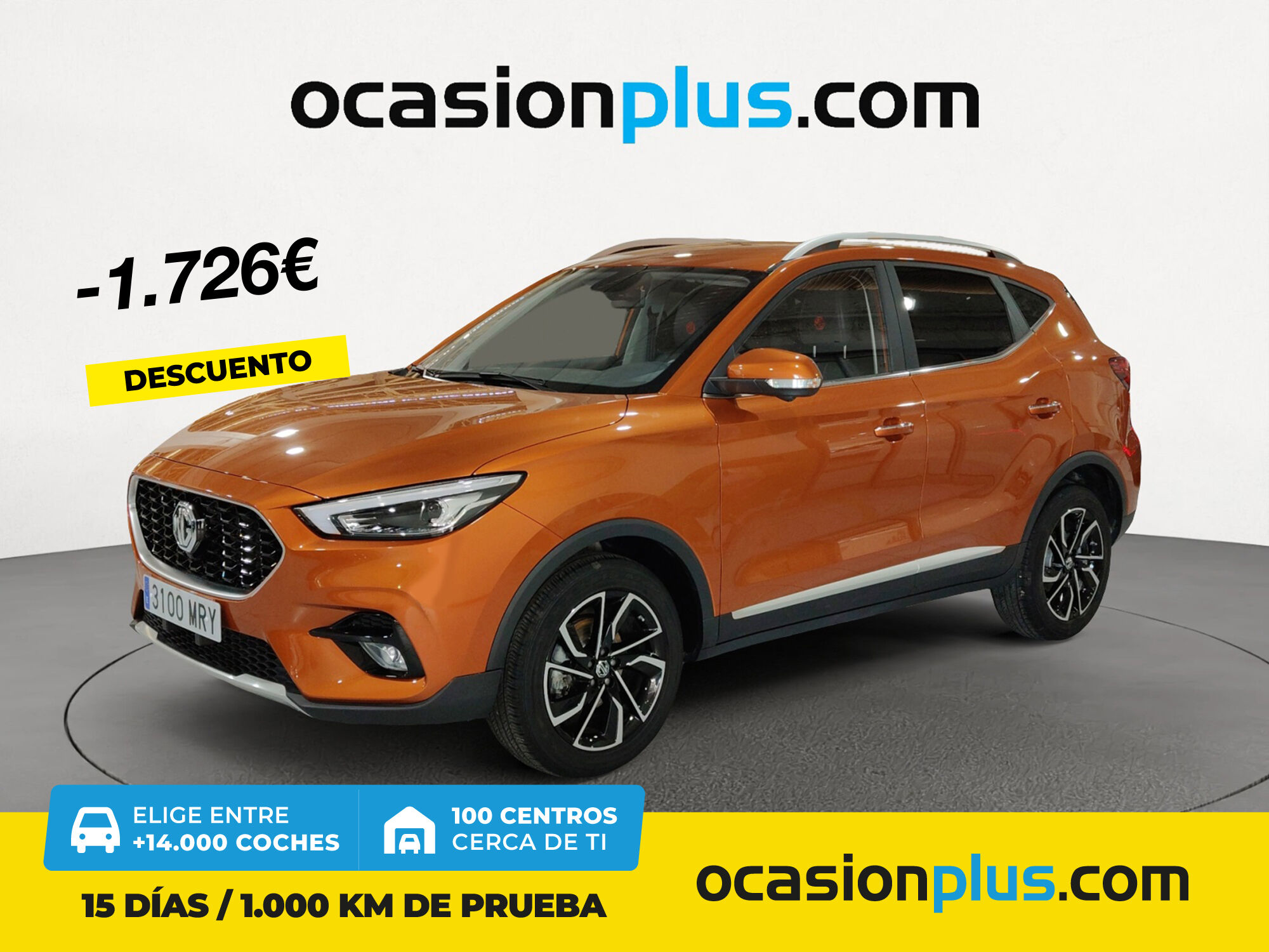MG ZS (1.5 Luxury 78 kW (106 CV)) en Madrid