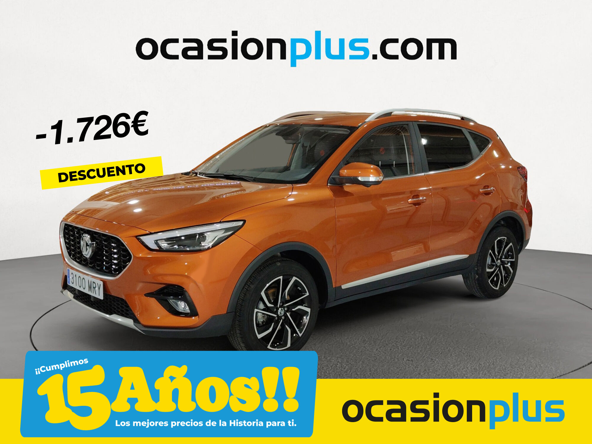 MG ZS (1.5 Luxury 78 kW (106 CV)) en Madrid