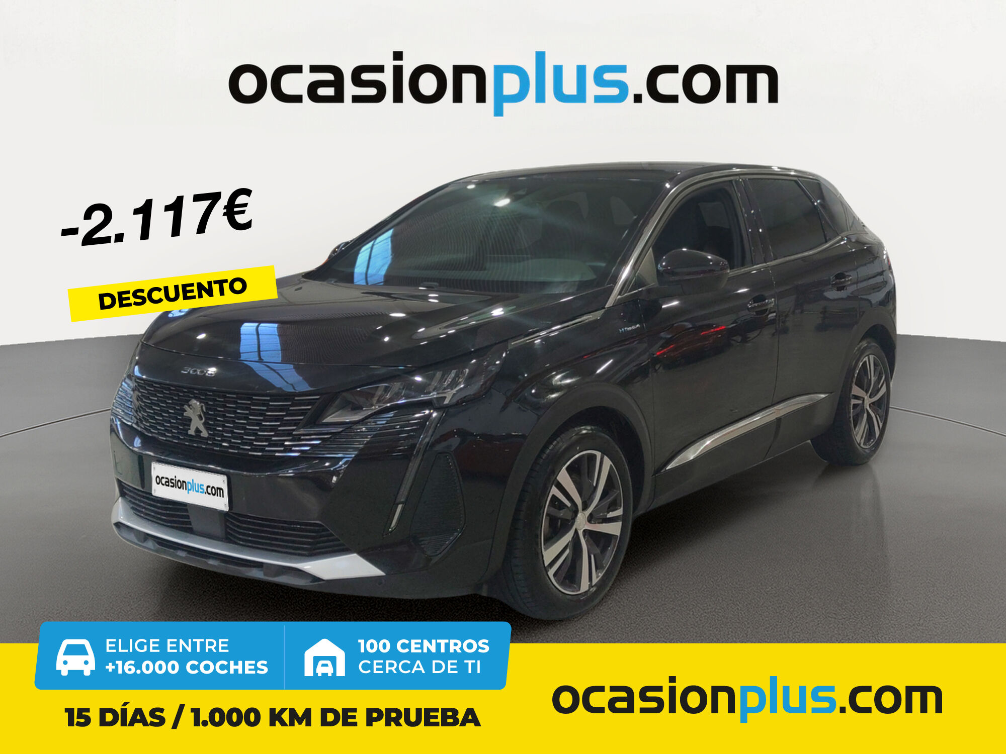 PEUGEOT 3008 (Hybrid 300 Allure Pack e-EAT8 221 kW (300 CV)) en Madrid
