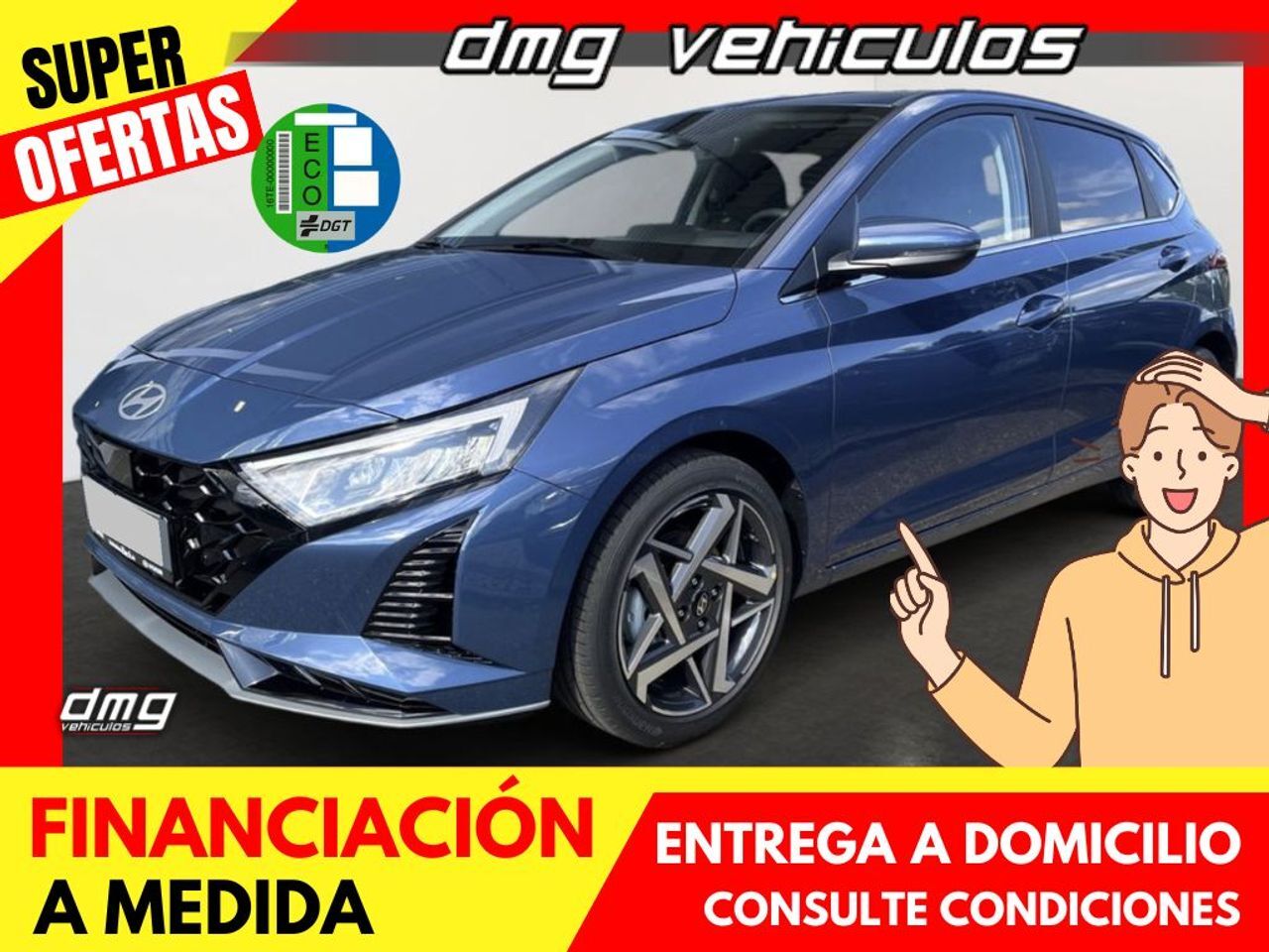 HYUNDAI i20 (1.0 TGDI 48V Tecno 100Cv 5p) en Barcelona
