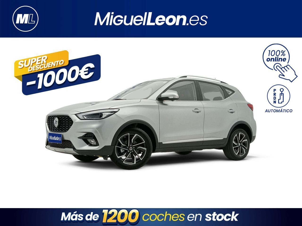 MG ZS (1.0T Luxury Auto) en Palmas, Las