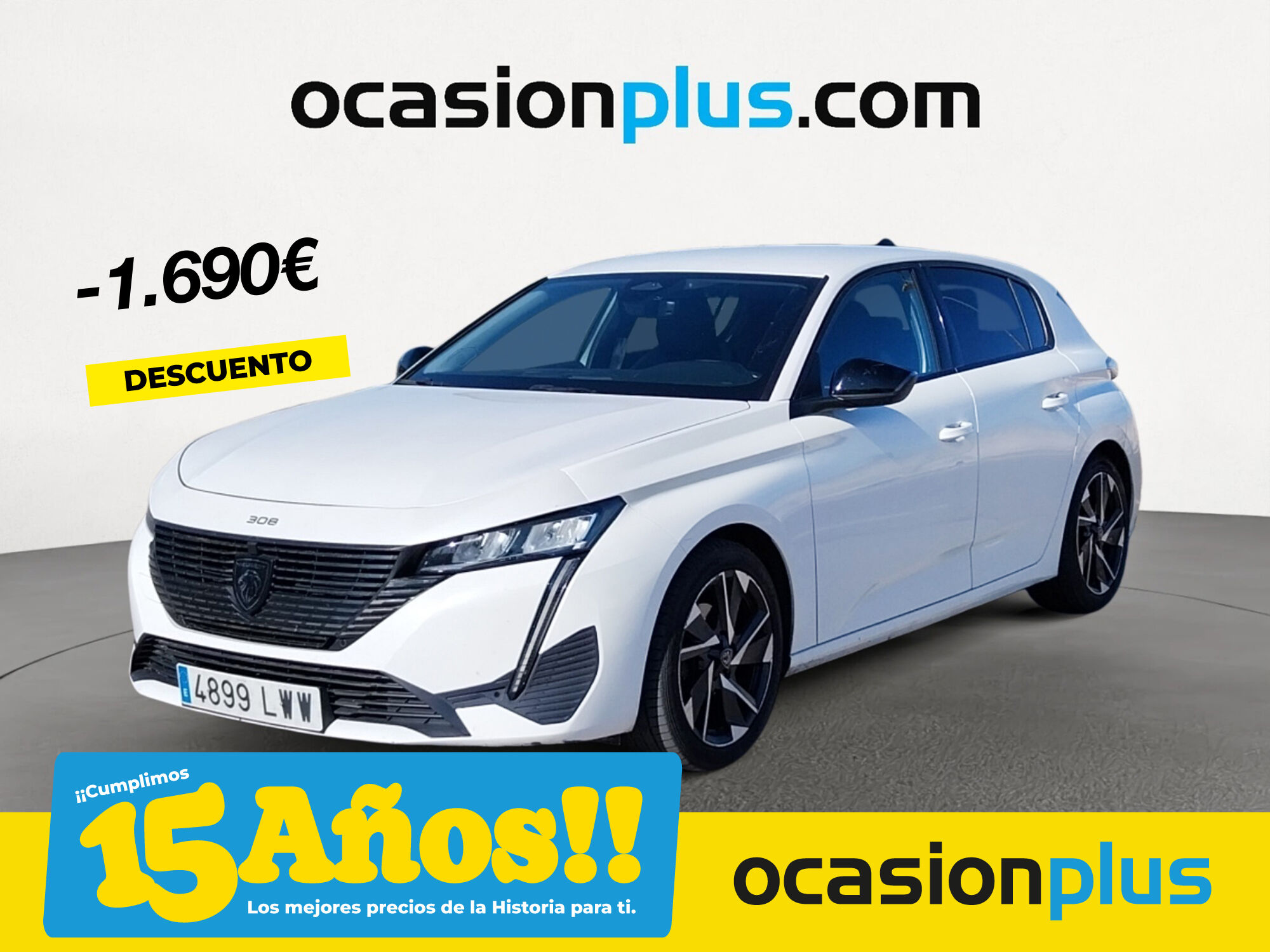 PEUGEOT 308 (PureTech 130 S&S Allure Pack EAT8 96 kW (130 CV)) en Madrid