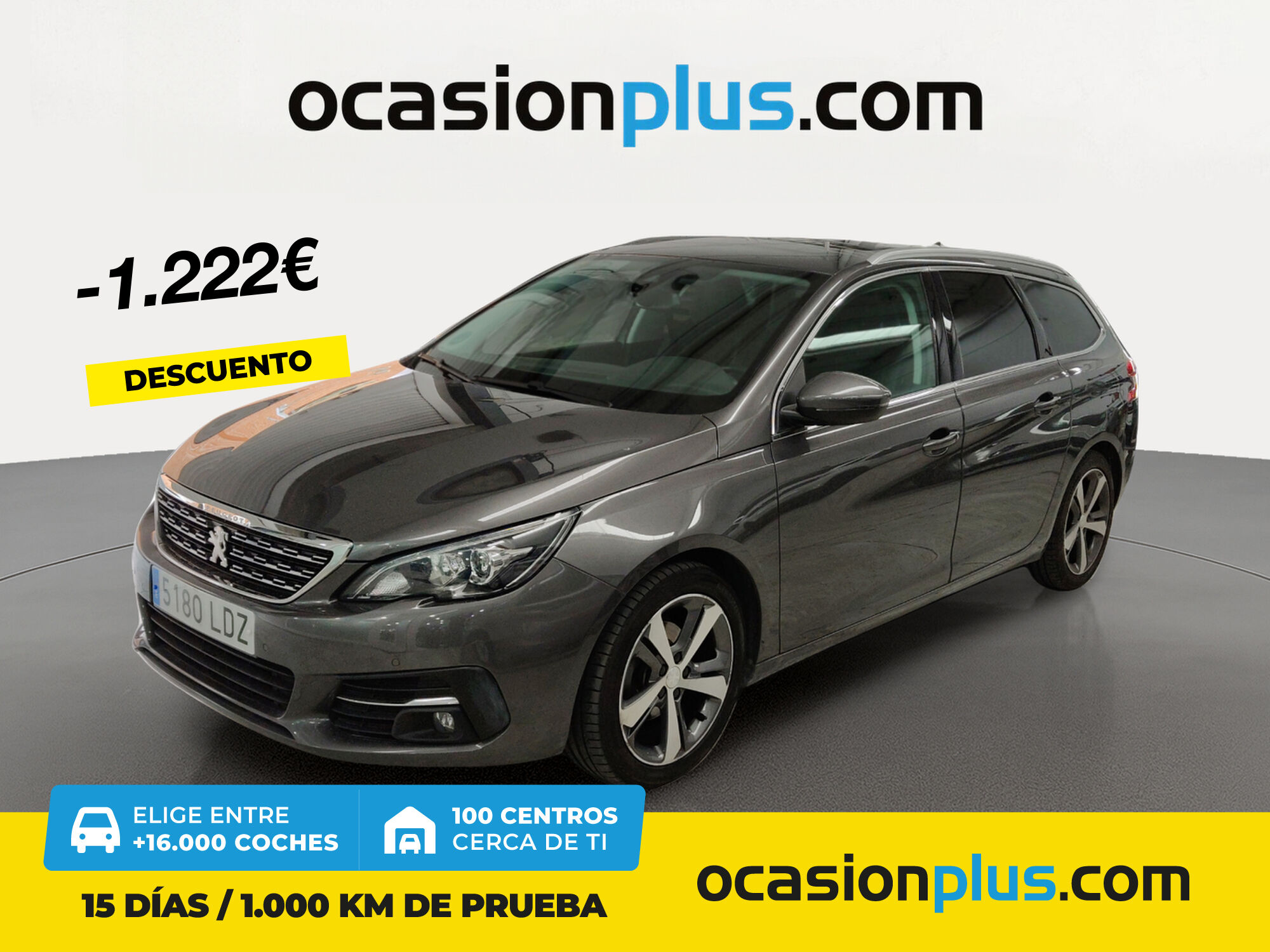 PEUGEOT 308 (BlueHDi 130 S&S Allure 96 kW (130 CV)) en Madrid