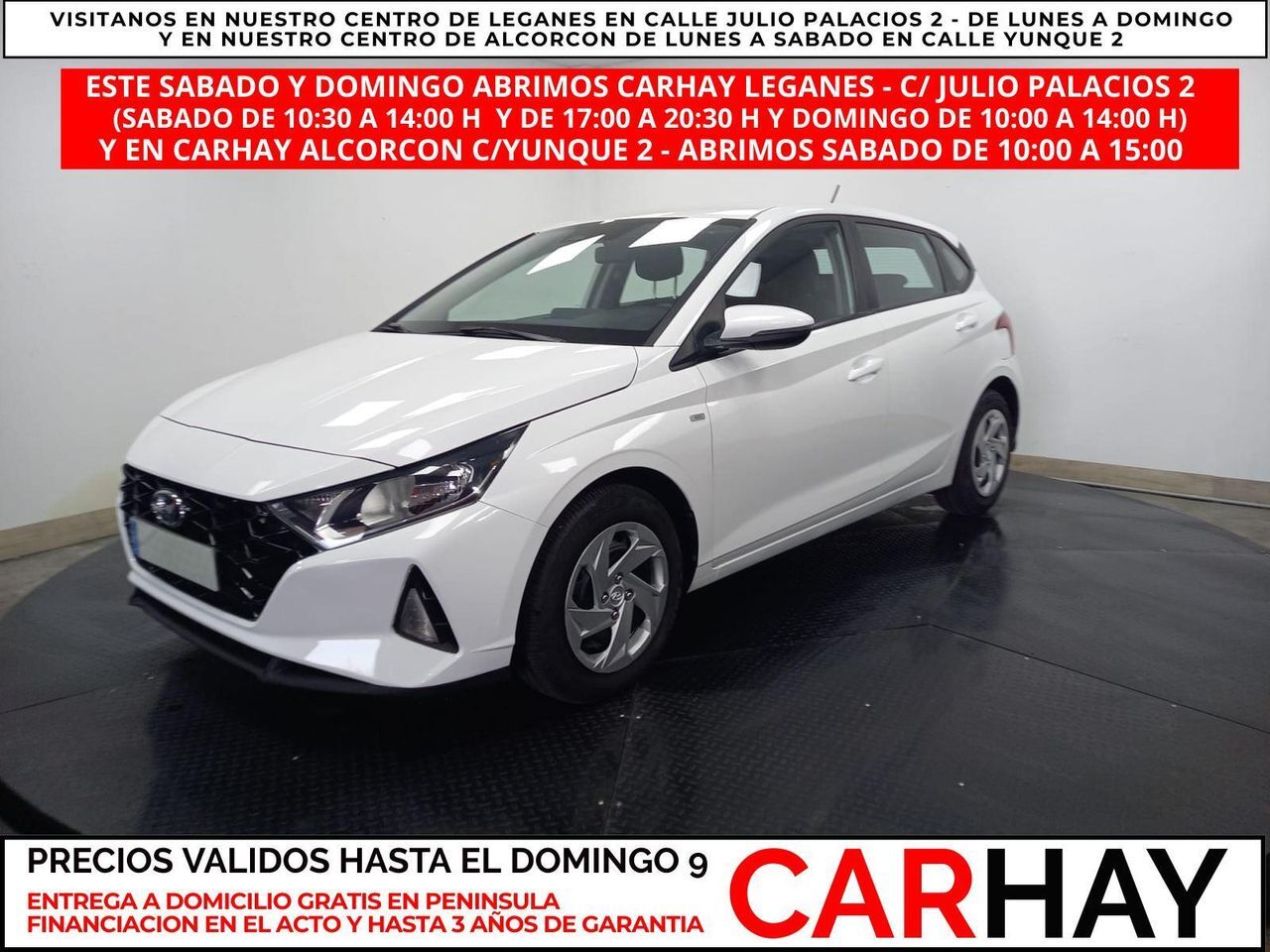 HYUNDAI i20 (1.0 TGDI 74KW (100CV) 48V ESSENCE) en Madrid