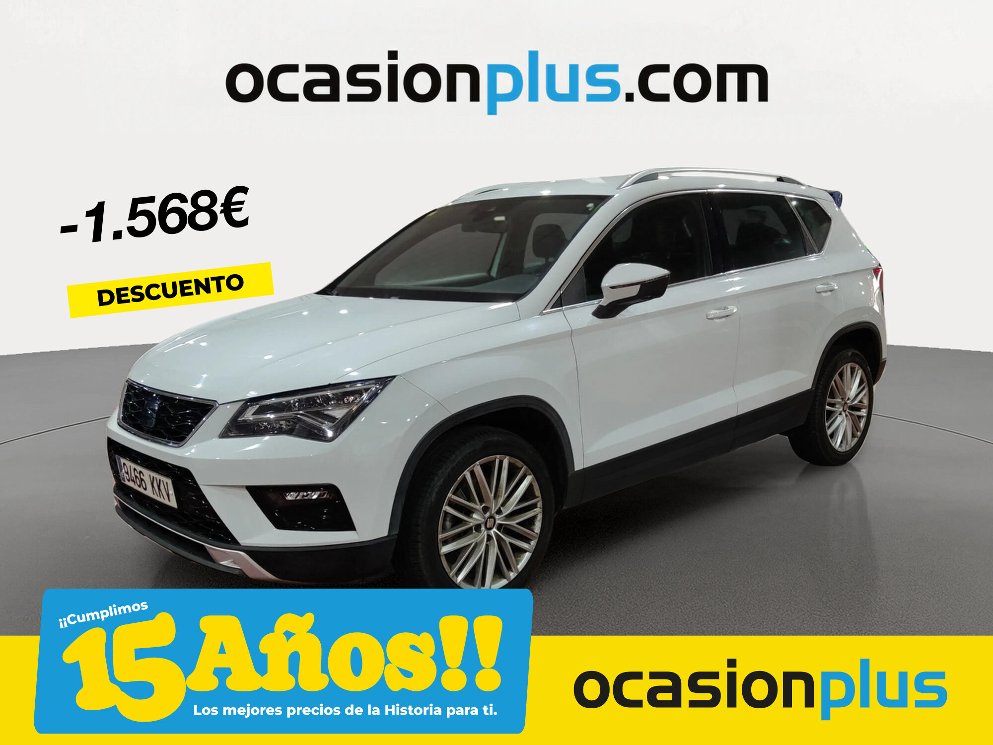 SEAT Ateca (1.6 TDI S&S Ecomotive Xcellence 85 kW (115 CV)) en Madrid
