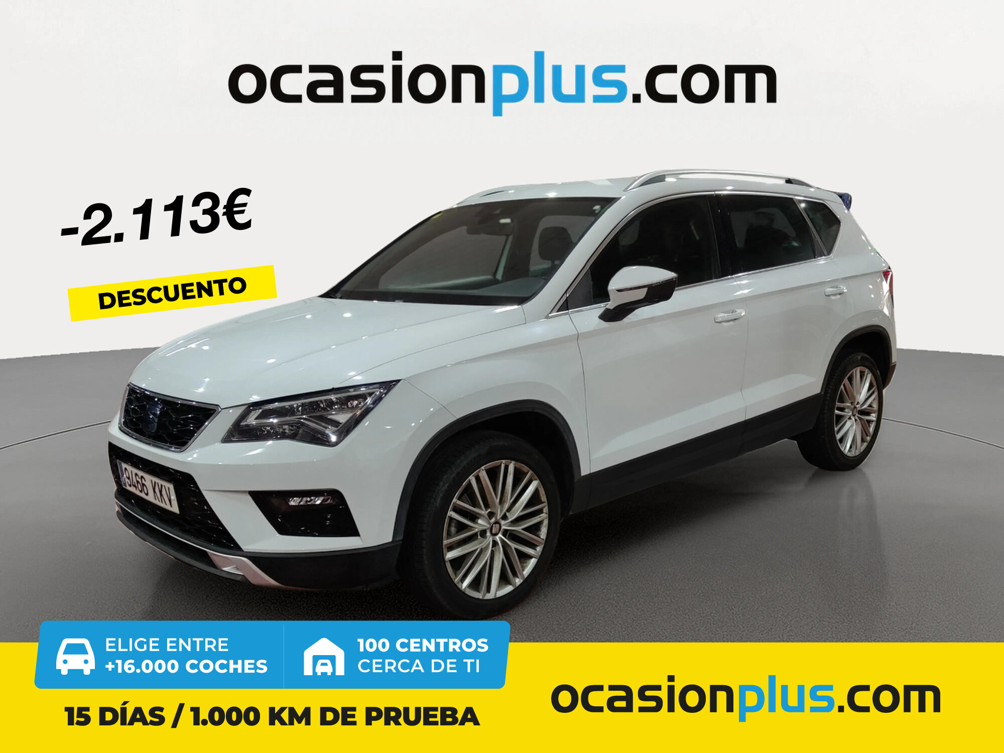 SEAT Ateca (1.6 TDI S&S Ecomotive Xcellence 85 kW (115 CV)) en Madrid