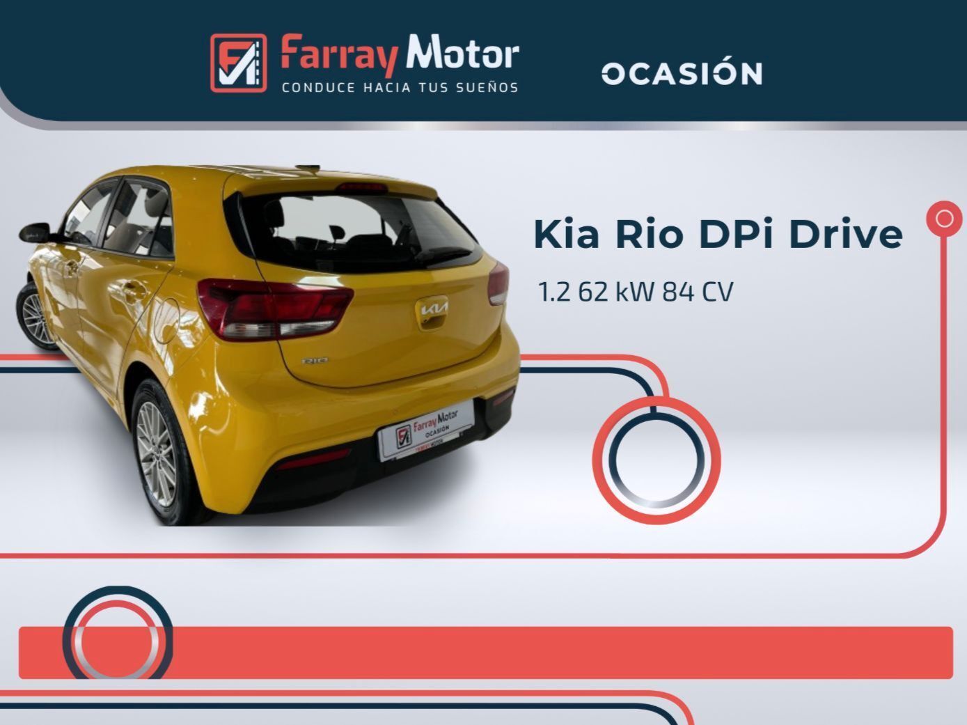 Foto del KIA Rio 1.2 DPi Drive 84