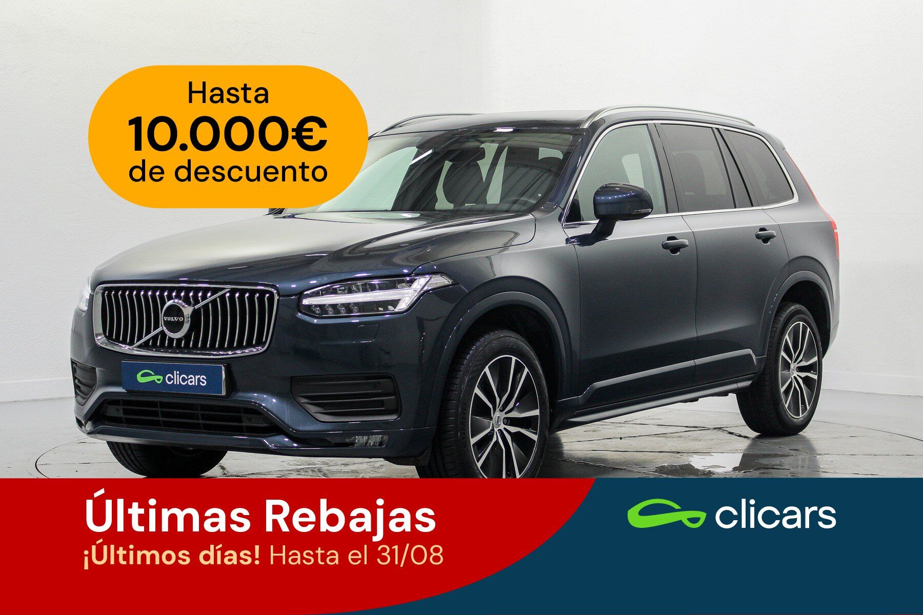 VOLVO XC90 (XC90 B5 Momentum Pro 7pl. AWD Aut.) en Madrid