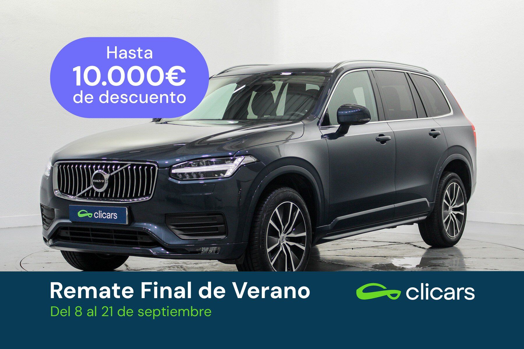 VOLVO XC90 (XC90 B5 Momentum Pro 7pl. AWD Aut.) en Madrid