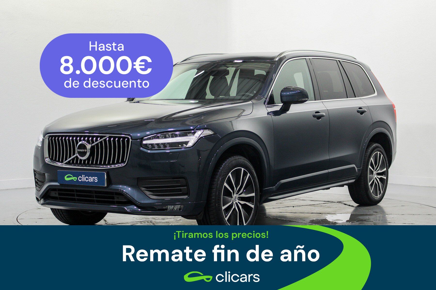 VOLVO XC90 (XC90 B5 Momentum Pro 7pl. AWD Aut.) en Madrid