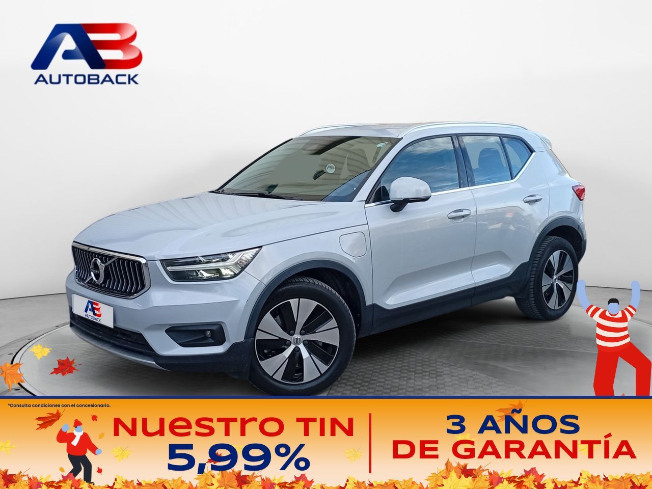 VOLVO XC40 (1.5 T5 Twin Recharge Inscription Auto) en Madrid