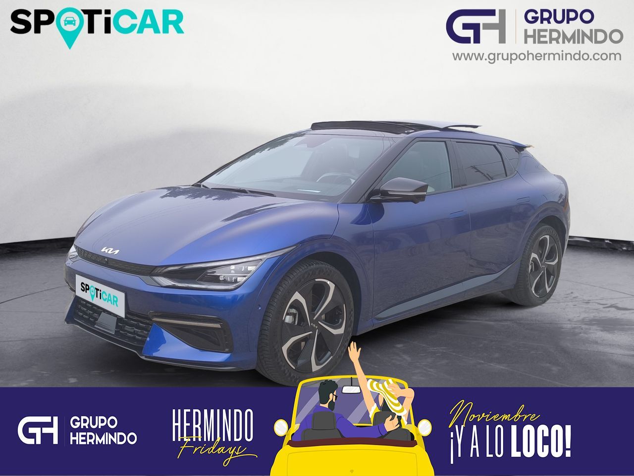 KIA EV6 (GTLine 774kWh RWD Long Range) en Pontevedra