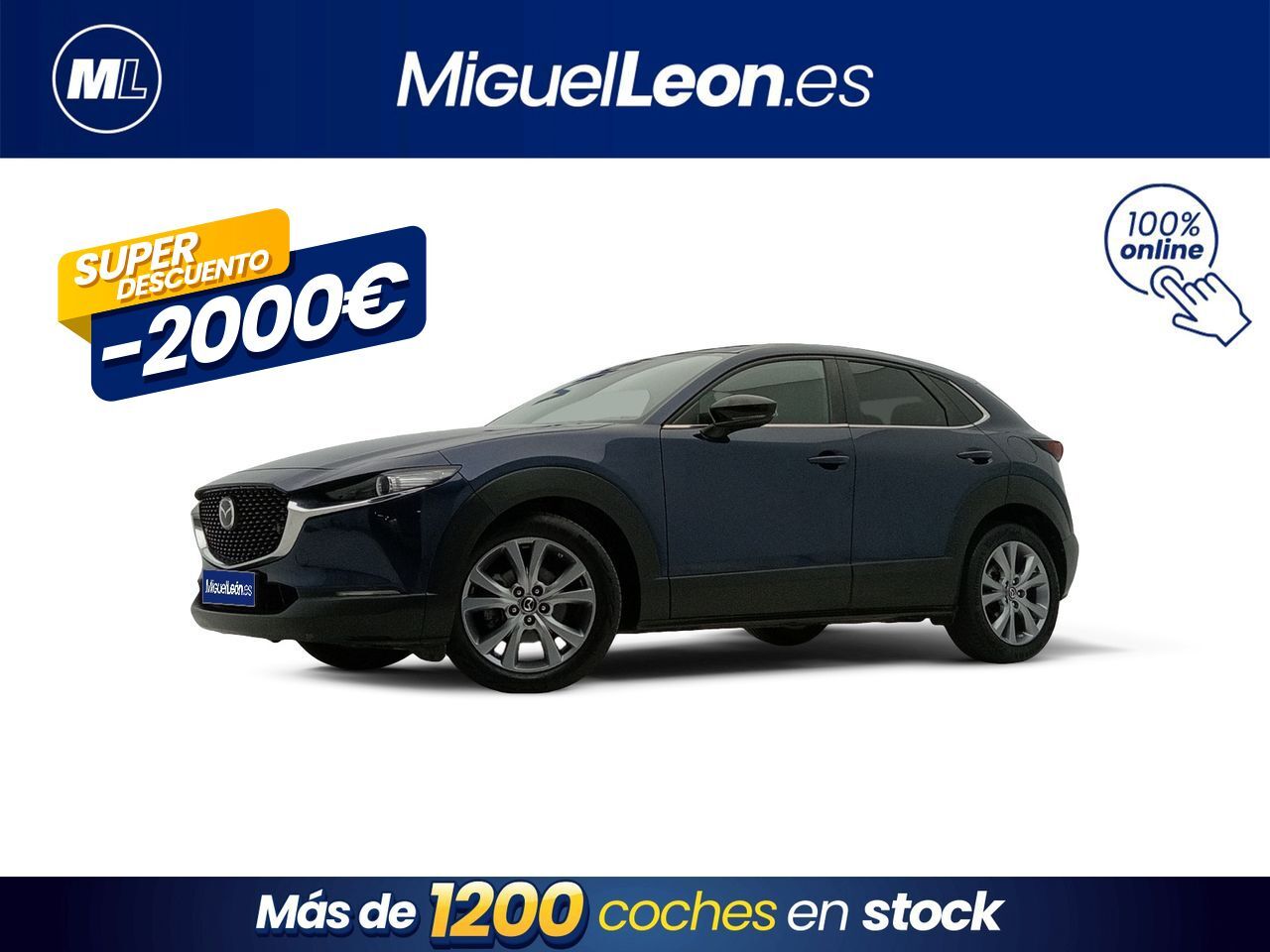 MAZDA CX-30 (e-SKYACTIV-G 2.0 90 kW 2WD Evolution) en Palmas, Las