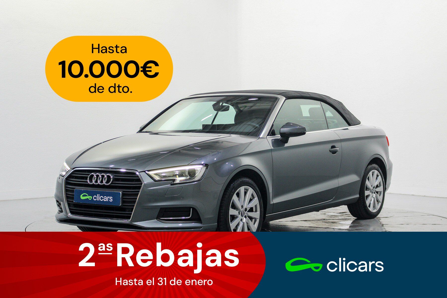AUDI A3 (A3 Cabrio 1.6TDI Design Edition 81kW) en Madrid