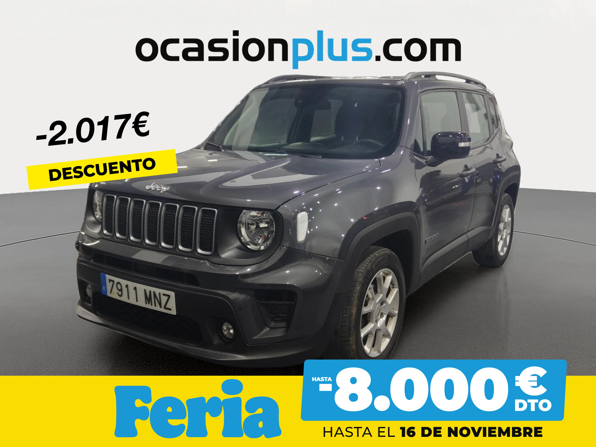 JEEP Renegade (1.0G Limited 4x2 88 kW (120 CV)) en Madrid