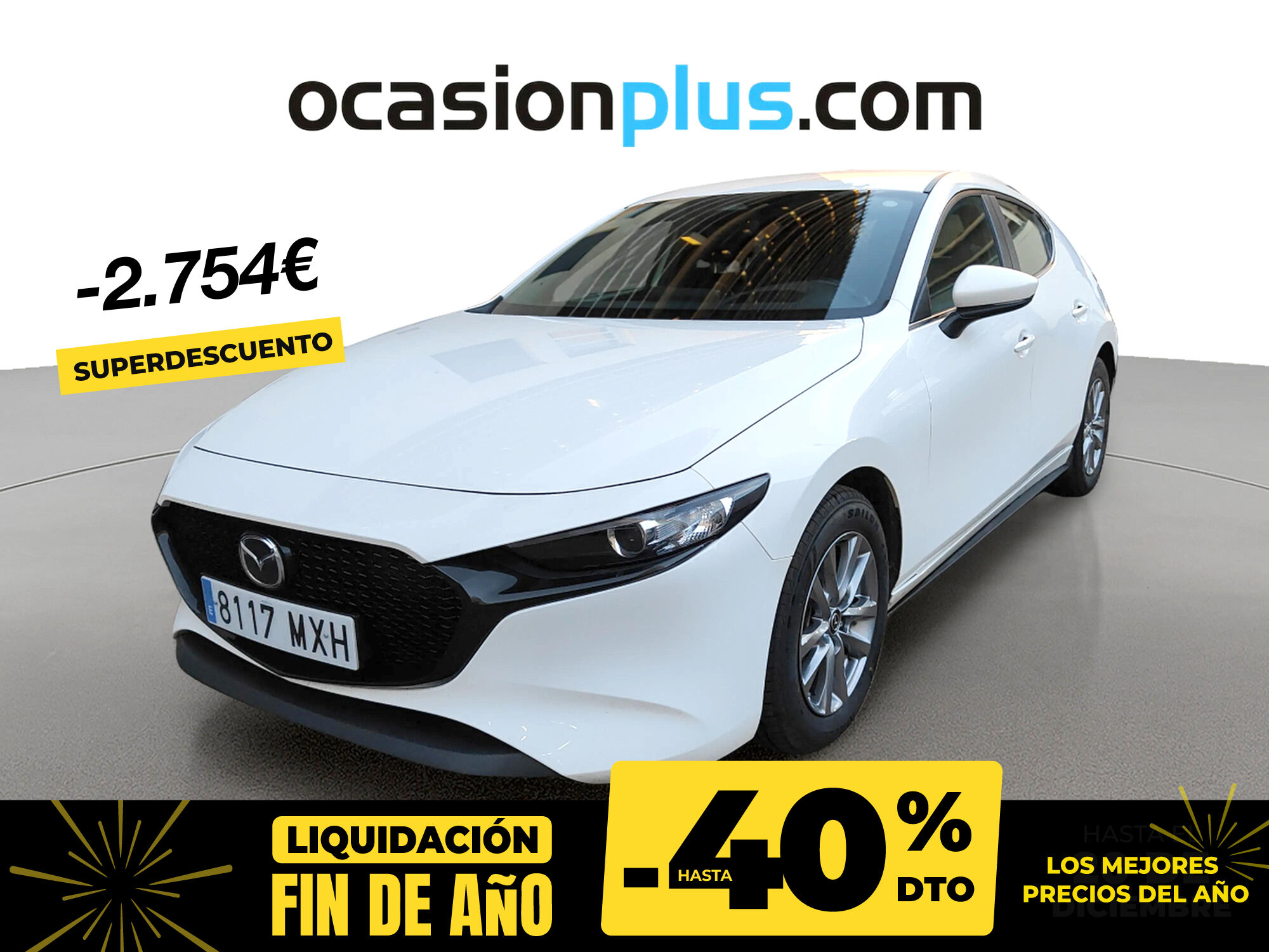 MAZDA Mazda3 (2.5L E-SKY G MHEV Prime-line 103 kW (140 CV)) en Madrid