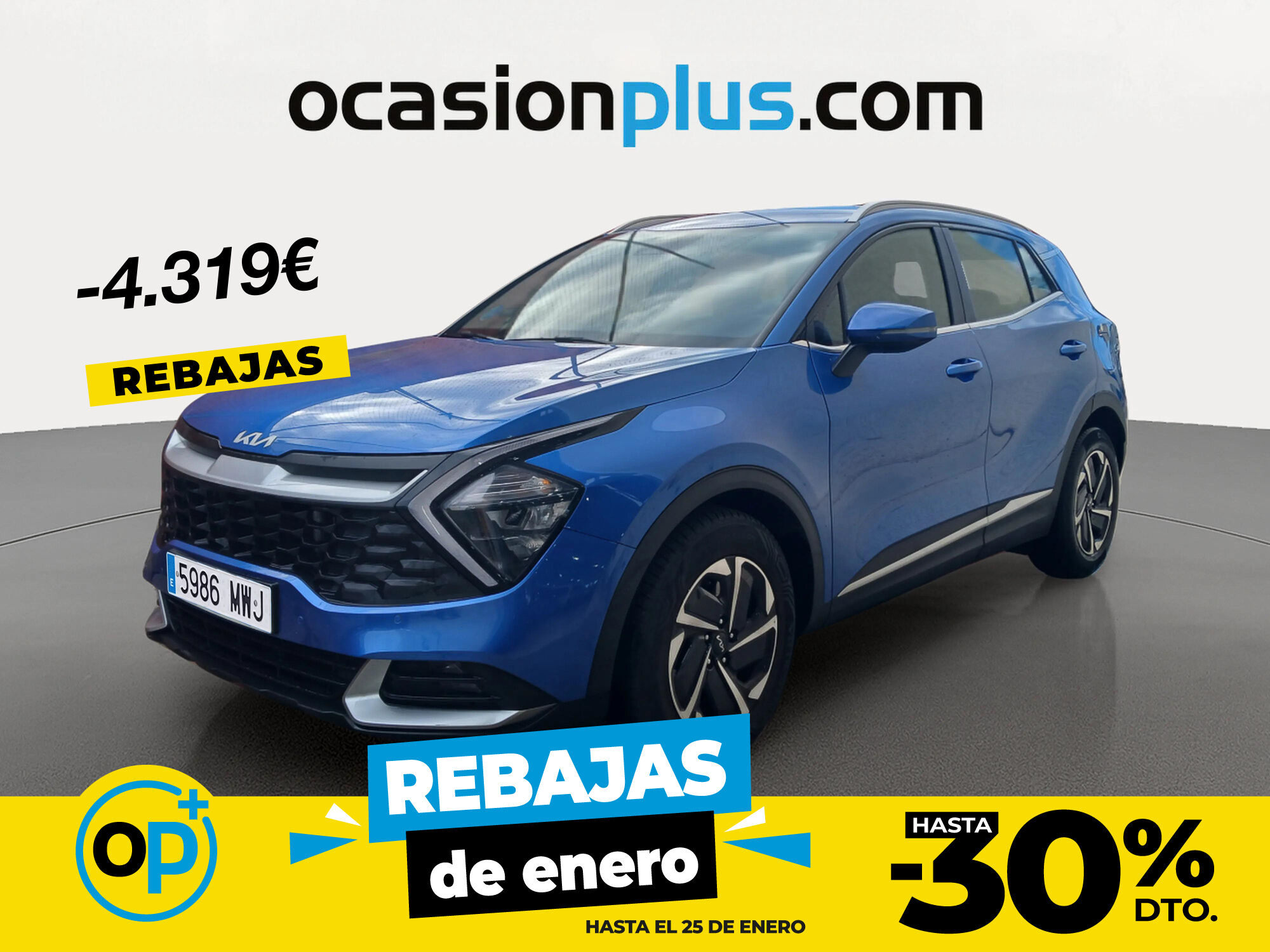 KIA Sportage (1.6 T-GDi MHEV Drive 4x2 118 kW (160 CV)) en Madrid