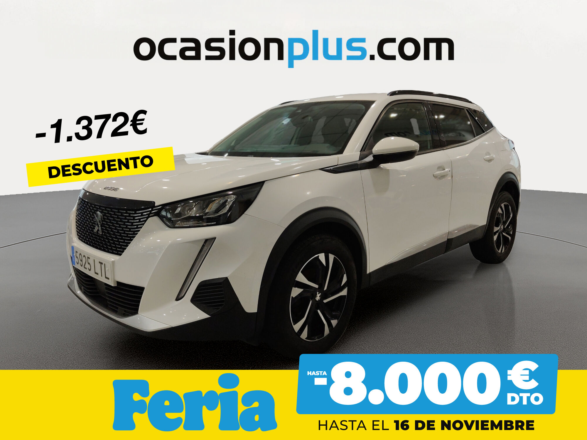 PEUGEOT 2008 (BlueHDi 110 Allure Pack 81 kW (110 CV)) en Madrid
