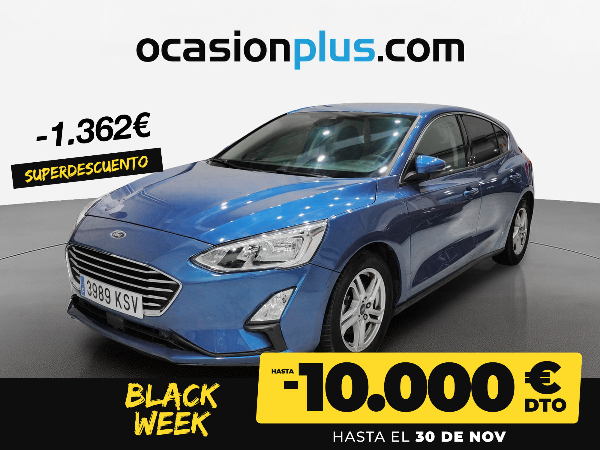 FORD Focus (1.0 Ecoboost Trend+ 92 kW (125 CV)) en Madrid