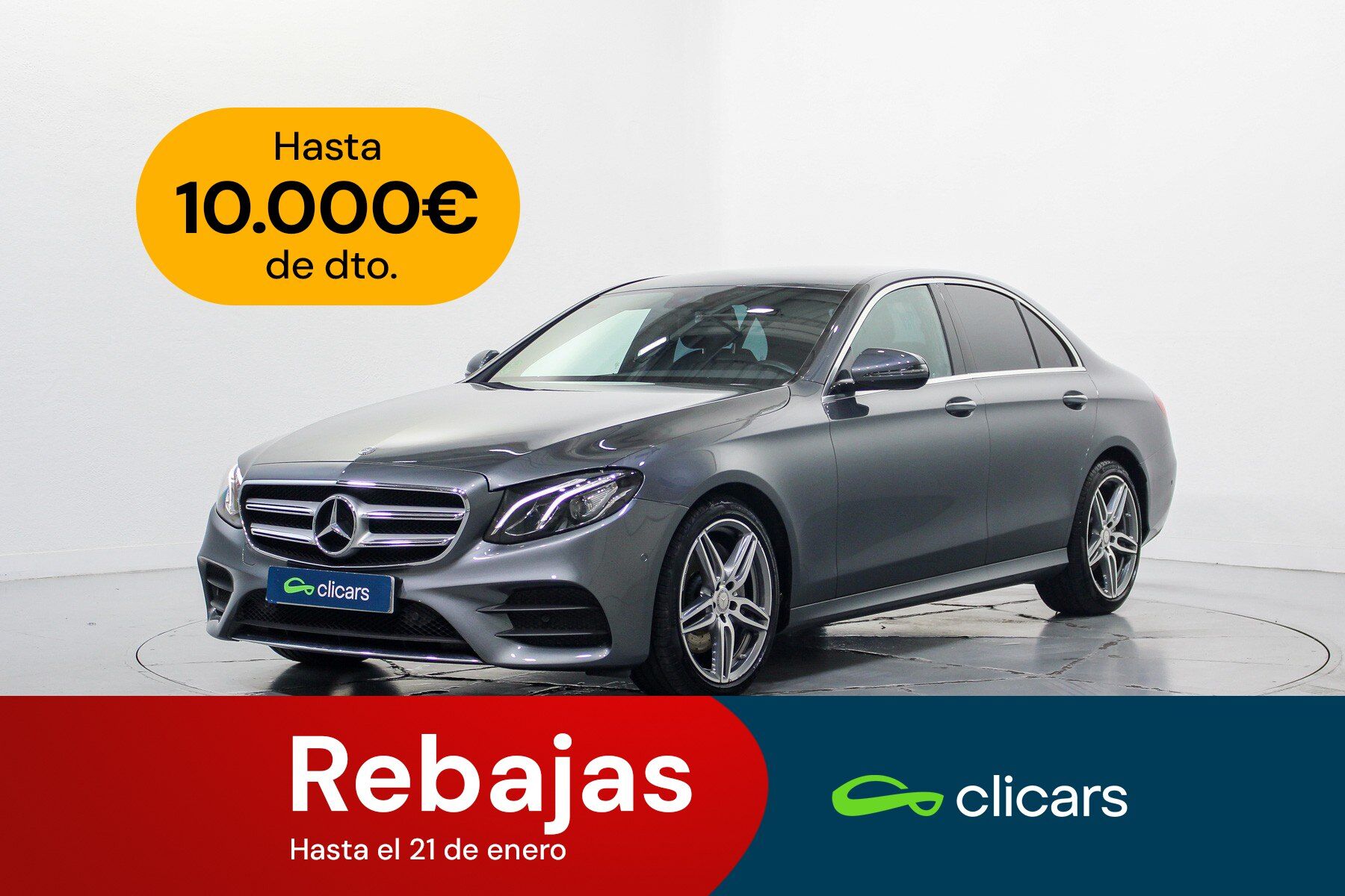 MERCEDES Clase E (E 220d 9G-Tronic 194) en Madrid