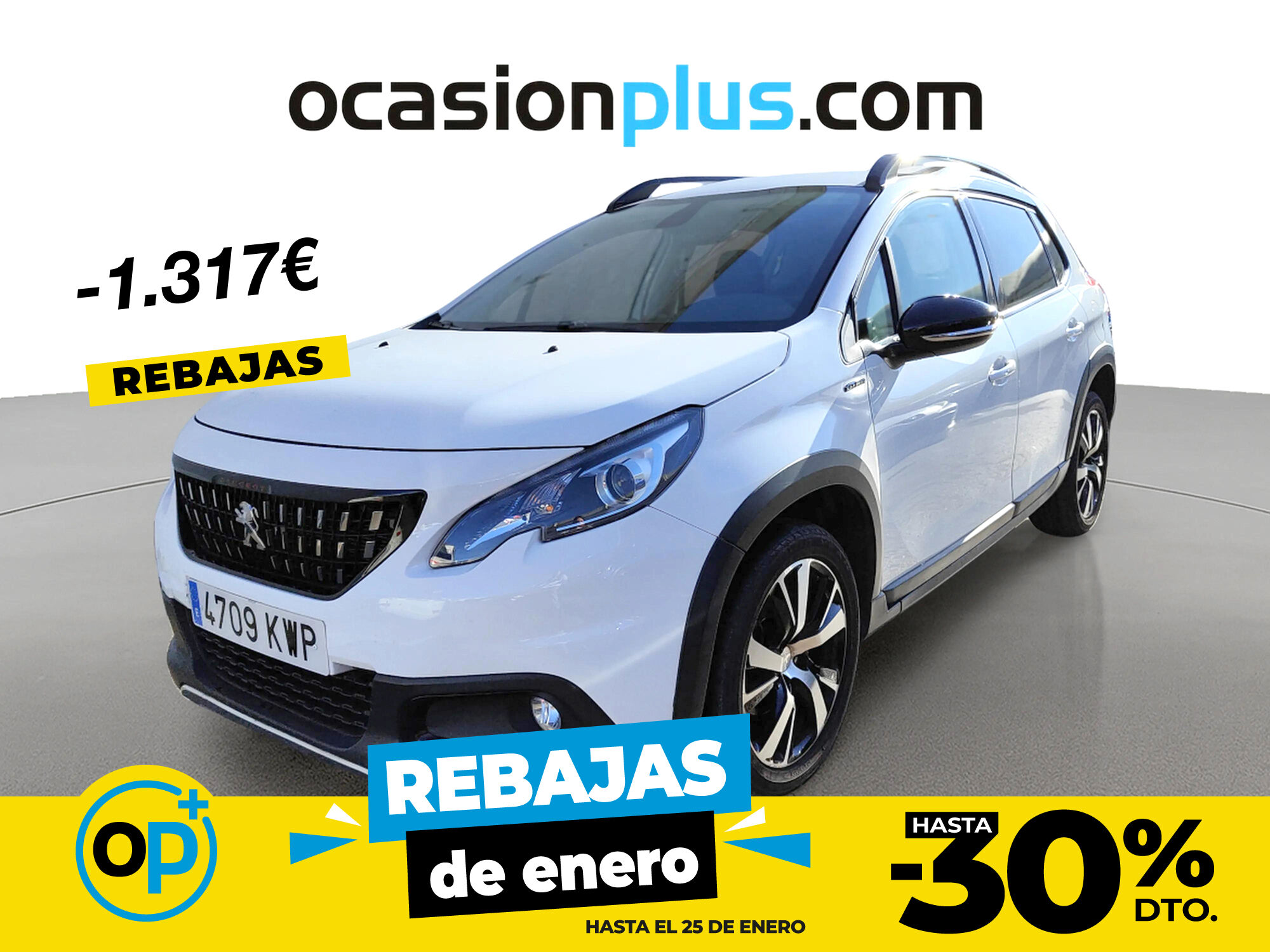 PEUGEOT 2008 (BlueHDi 120 GT Line EAT6 88 KW (120 CV)) en Madrid