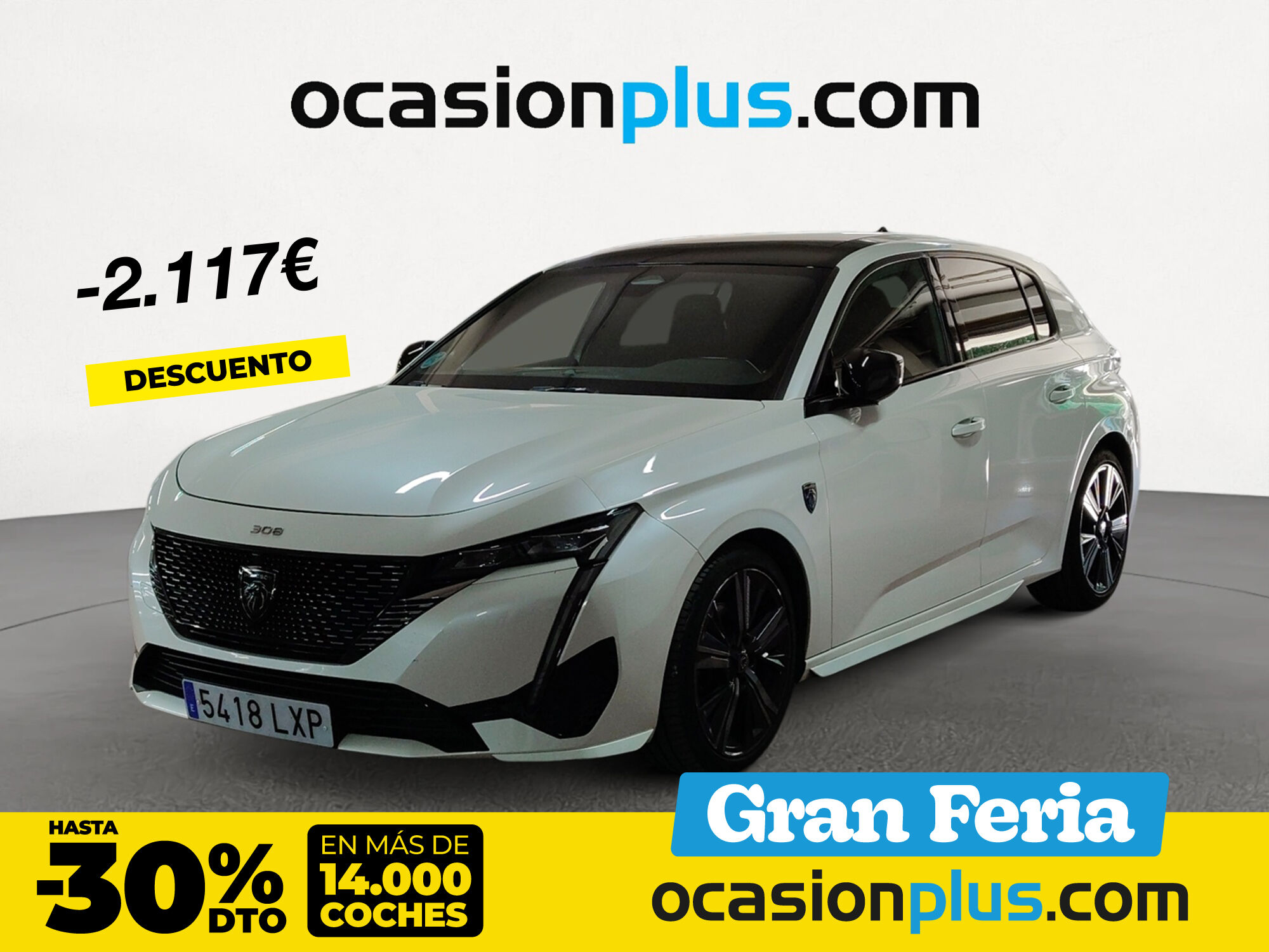 PEUGEOT 308 (BlueHDi 130 S&S GT Pack EAT8 96 kW (130 CV)) en Madrid